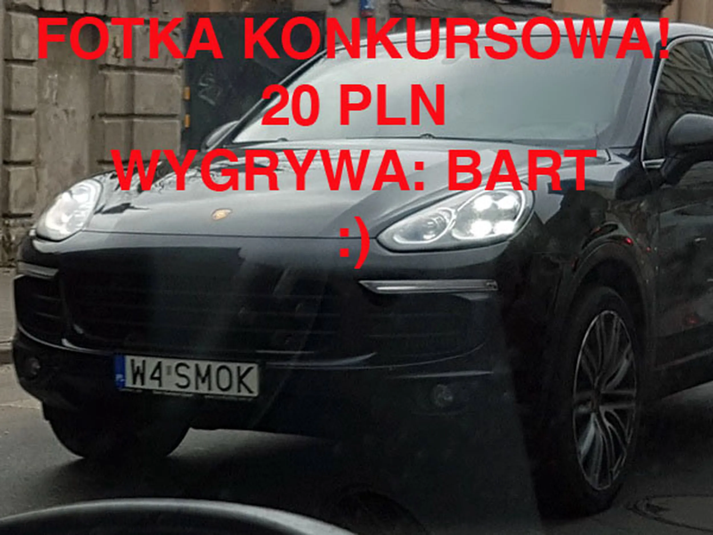 Fajny numer, blacha W4 SMOK