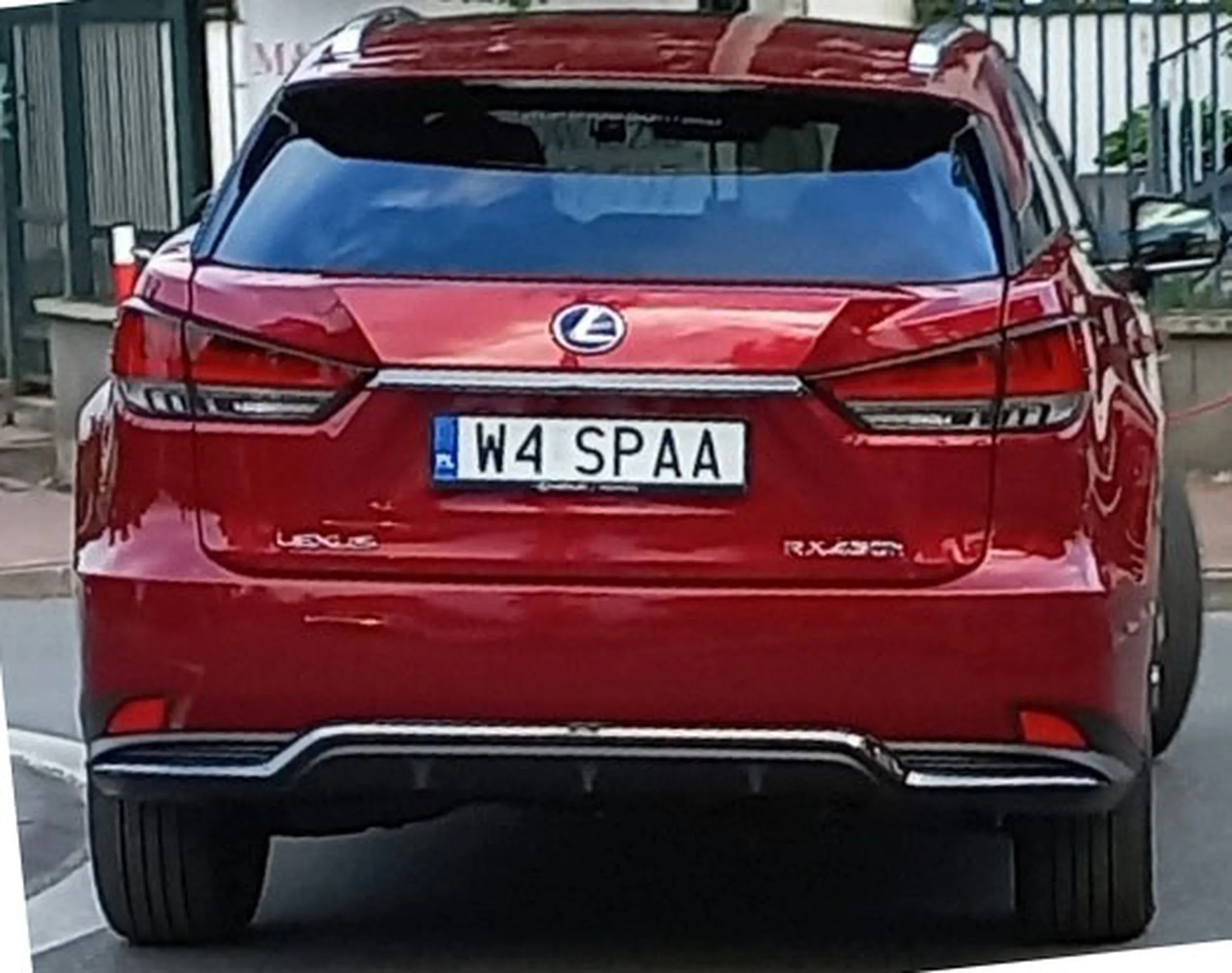 Fajny numer, blacha W4 SPAA