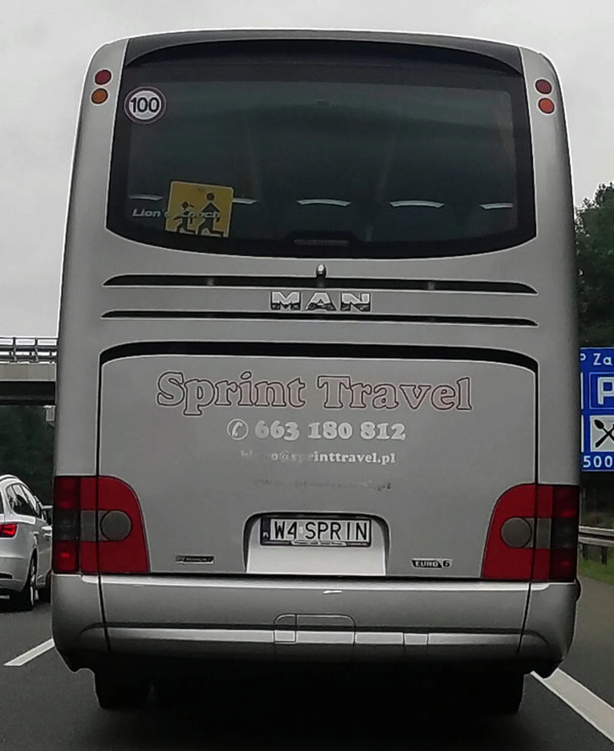 Fajny numer, blacha W4 SPRIN