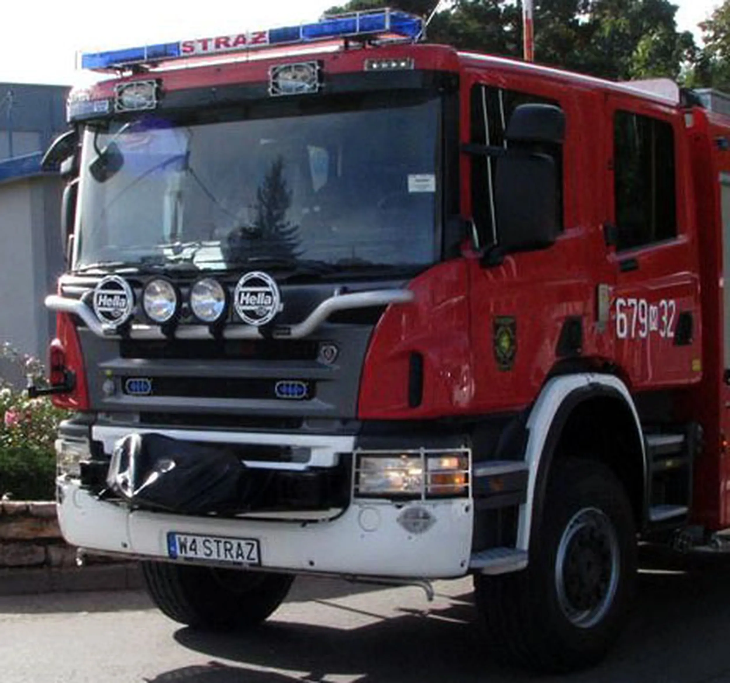 Fajny numer, blacha W4 STRAZ