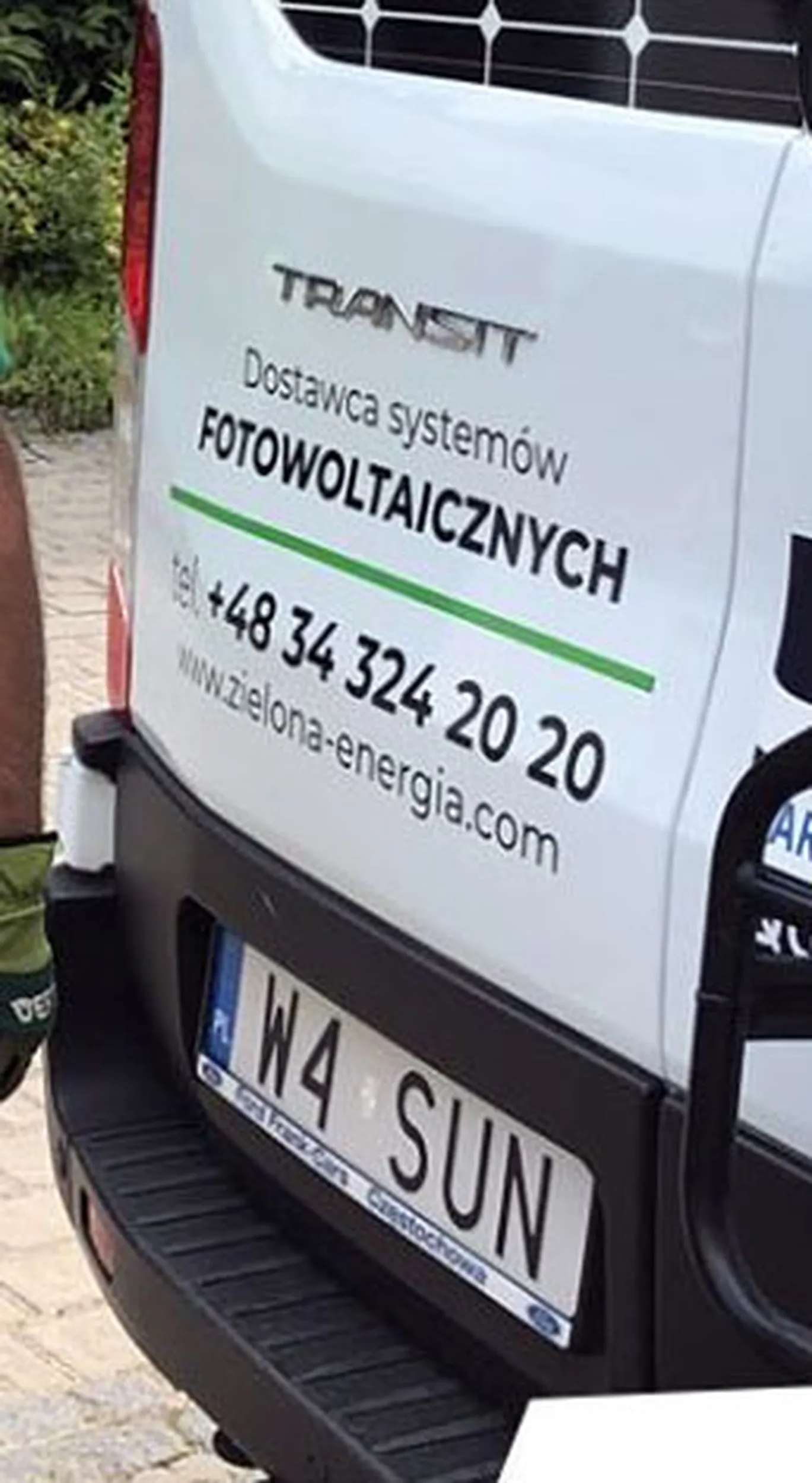 Fajny numer, blacha W4 SUN