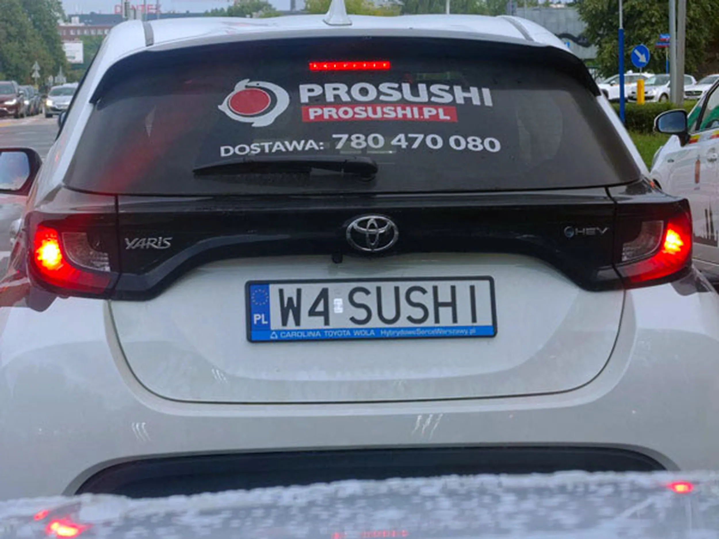 Fajny numer, blacha W4 SUSHI