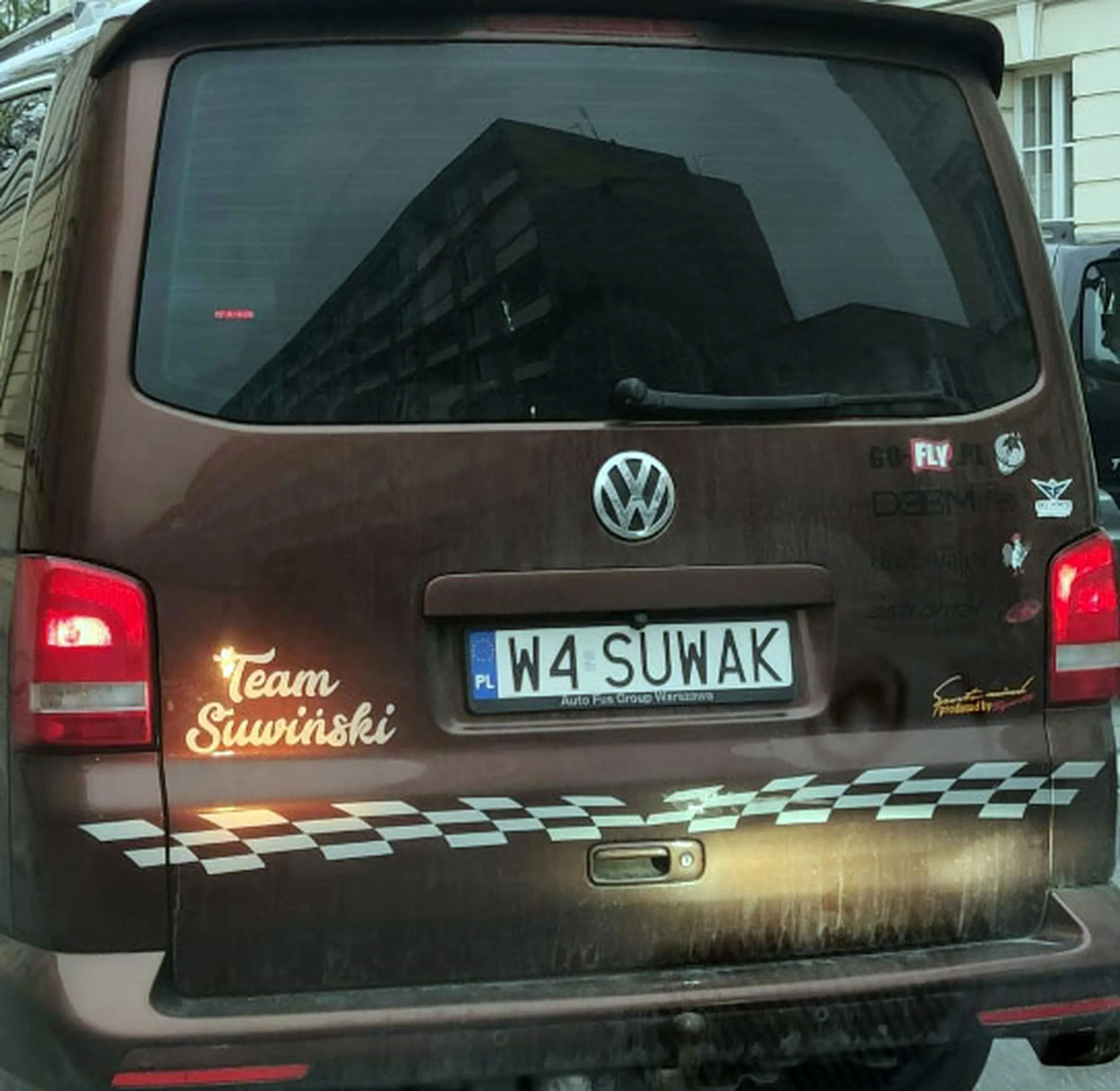 Fajny numer, blacha W4 SUWAK