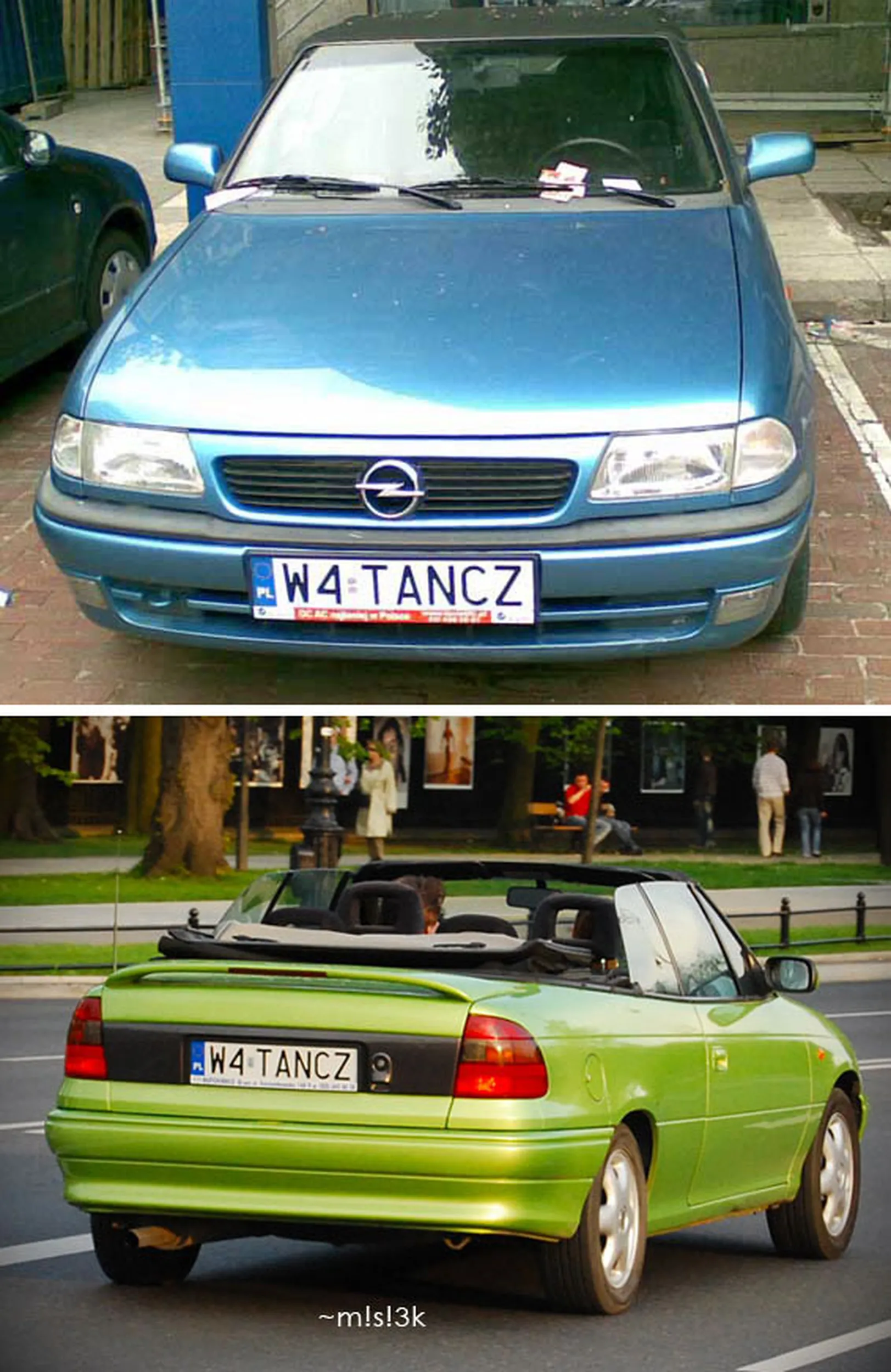 Fajny numer, blacha W4 TANCZ