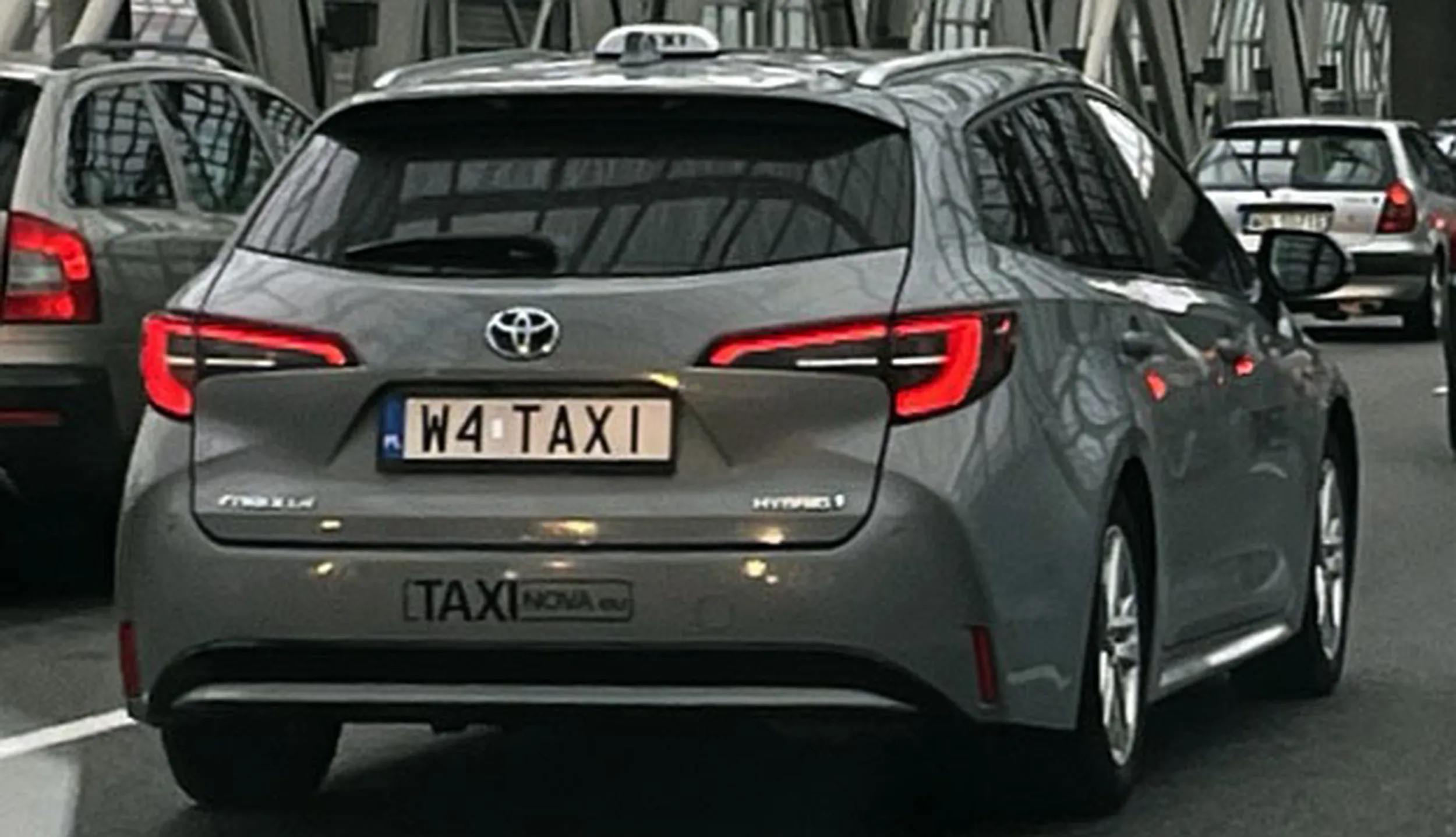 Fajny numer, blacha W4 TAXI