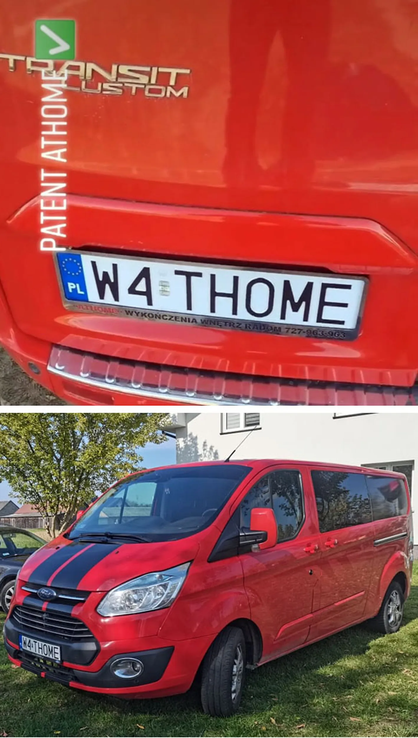 Fajny numer, blacha W4 THOME