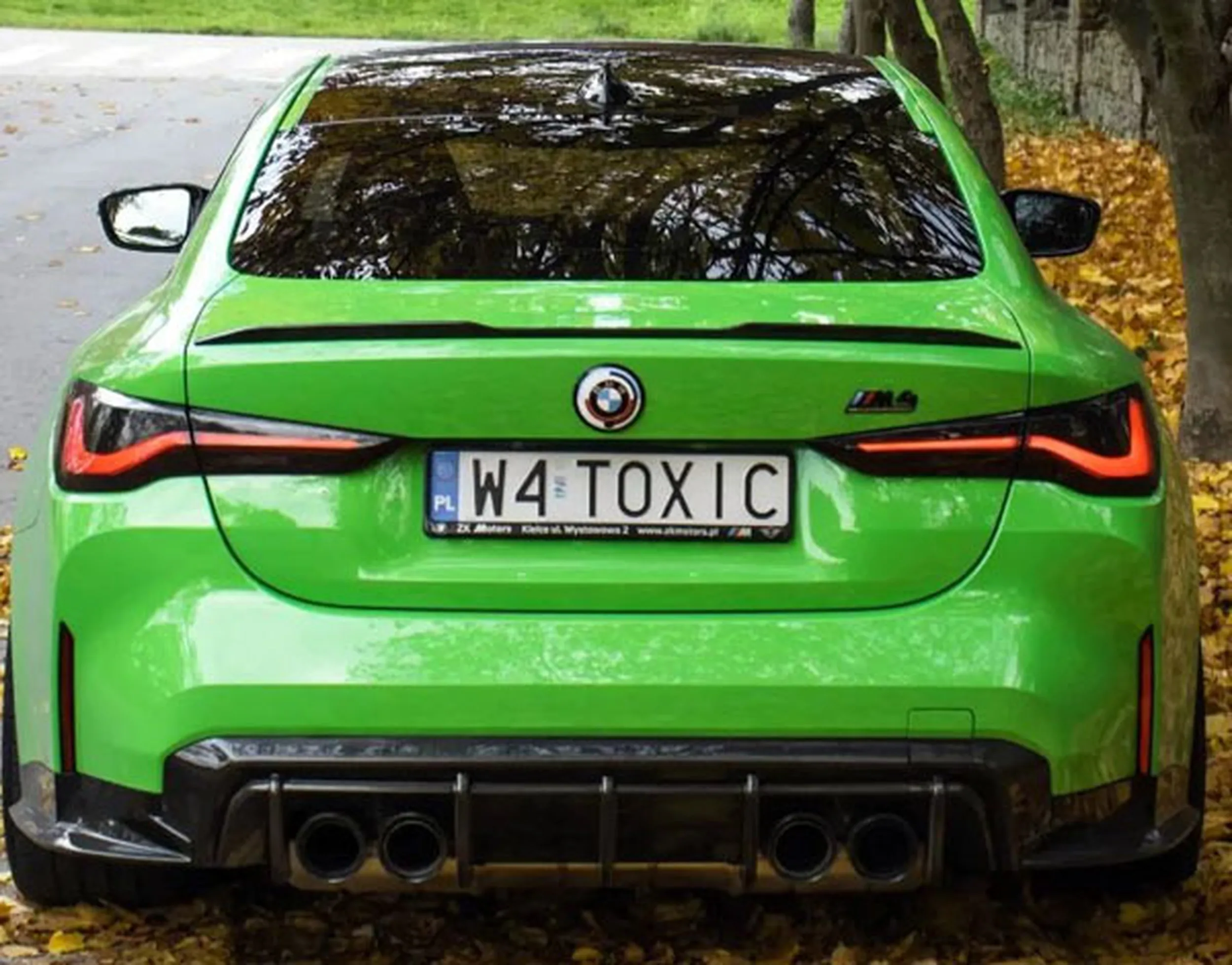 Fajny numer, blacha W4 TOXIC