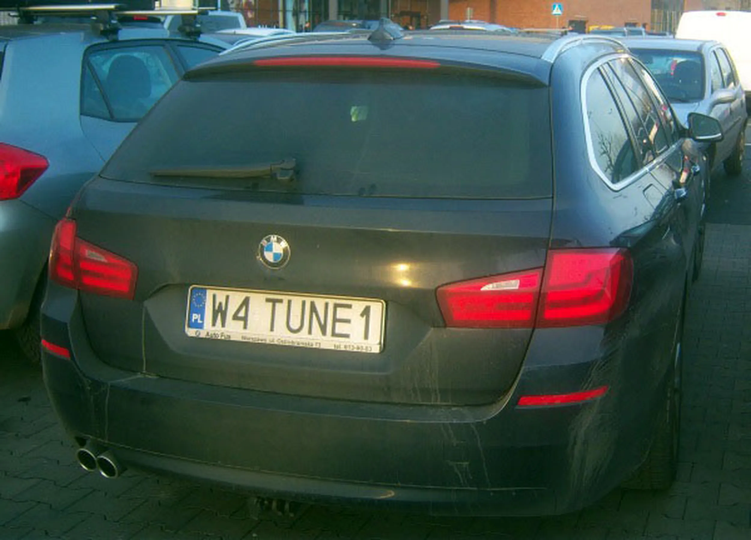 Fajny numer, blacha W4 TUNE1