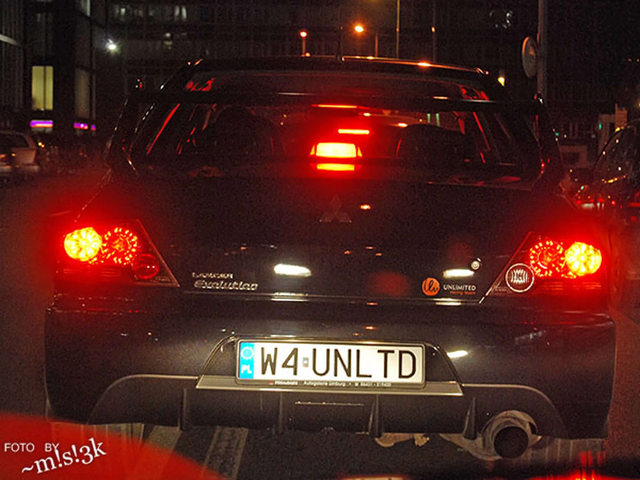 Fajny numer, blacha W4 UNLTD