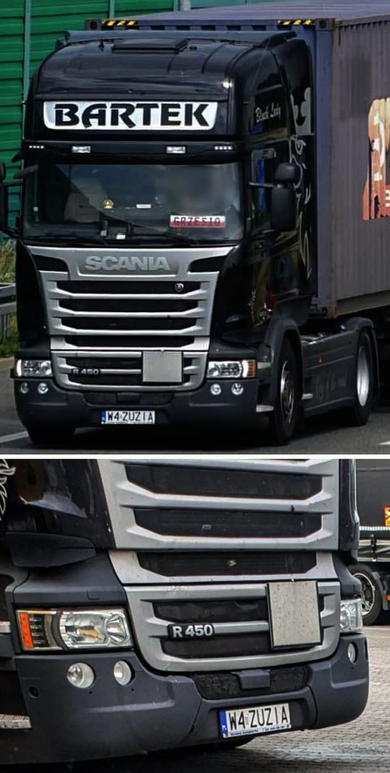 Fajny numer, blacha W4 ZUZIA