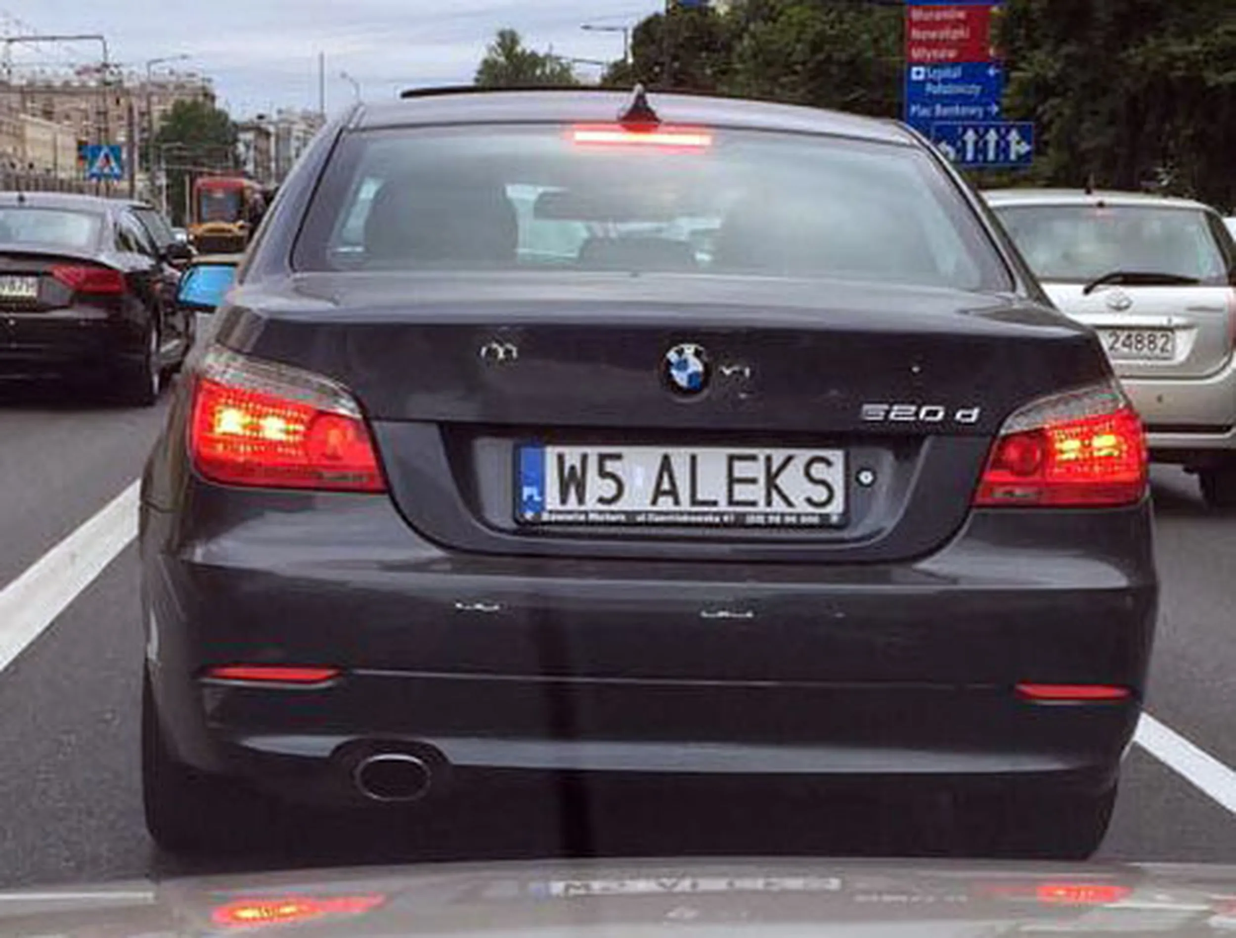 Fajny numer, blacha W5 ALEKS