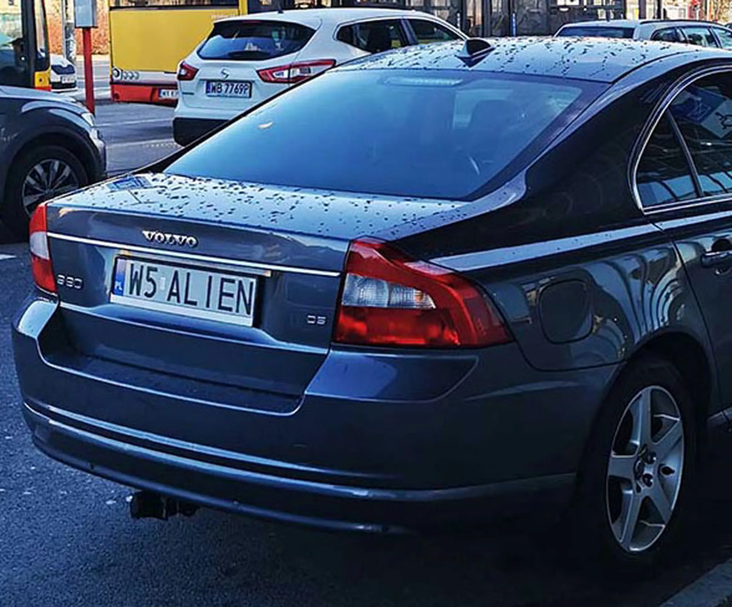 Fajny numer, blacha W5 ALIEN