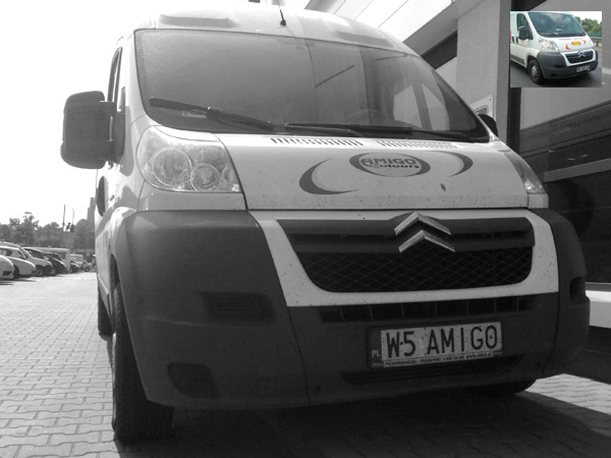 Fajny numer, blacha W5 AMIGO