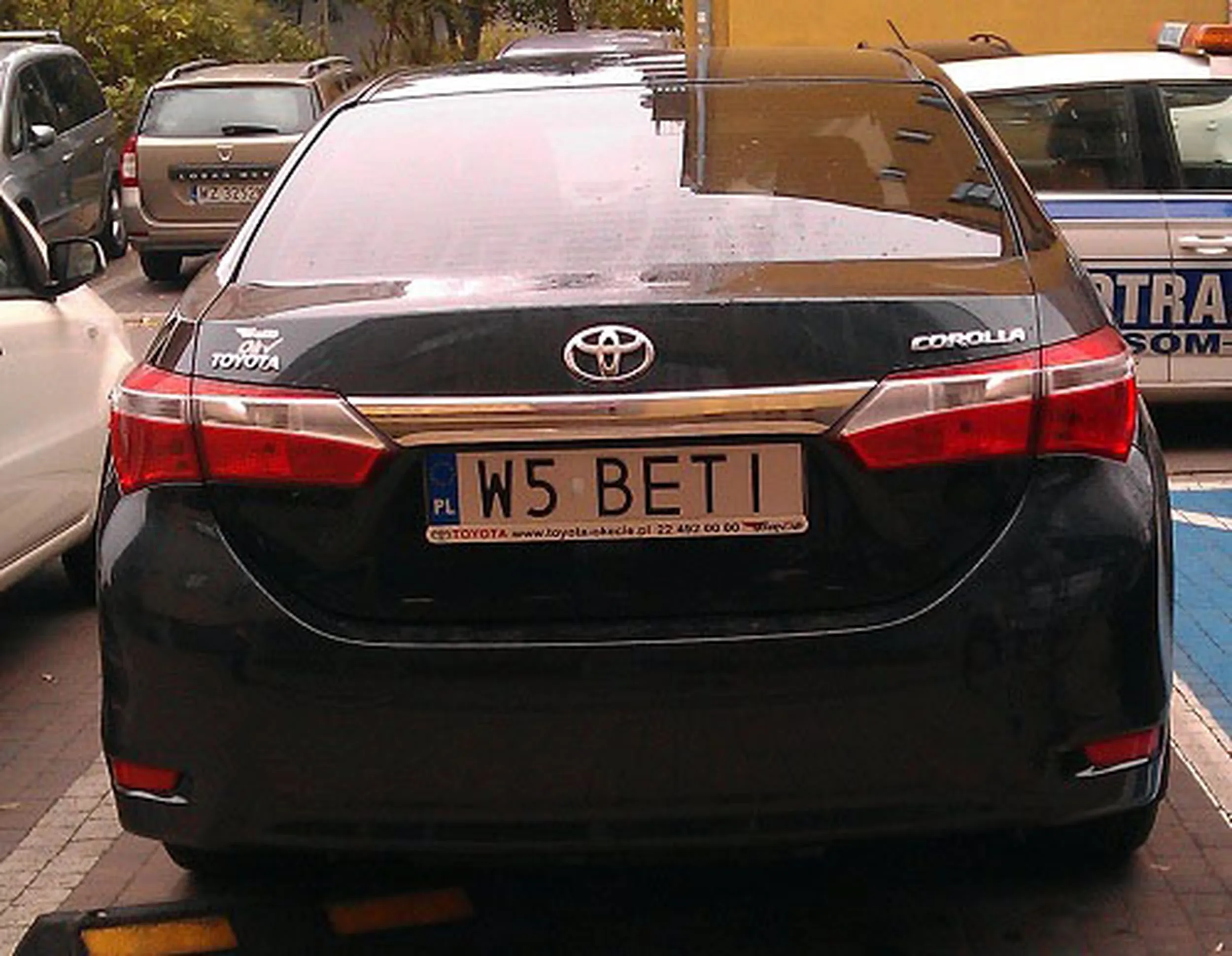 Fajny numer, blacha W5 BETI