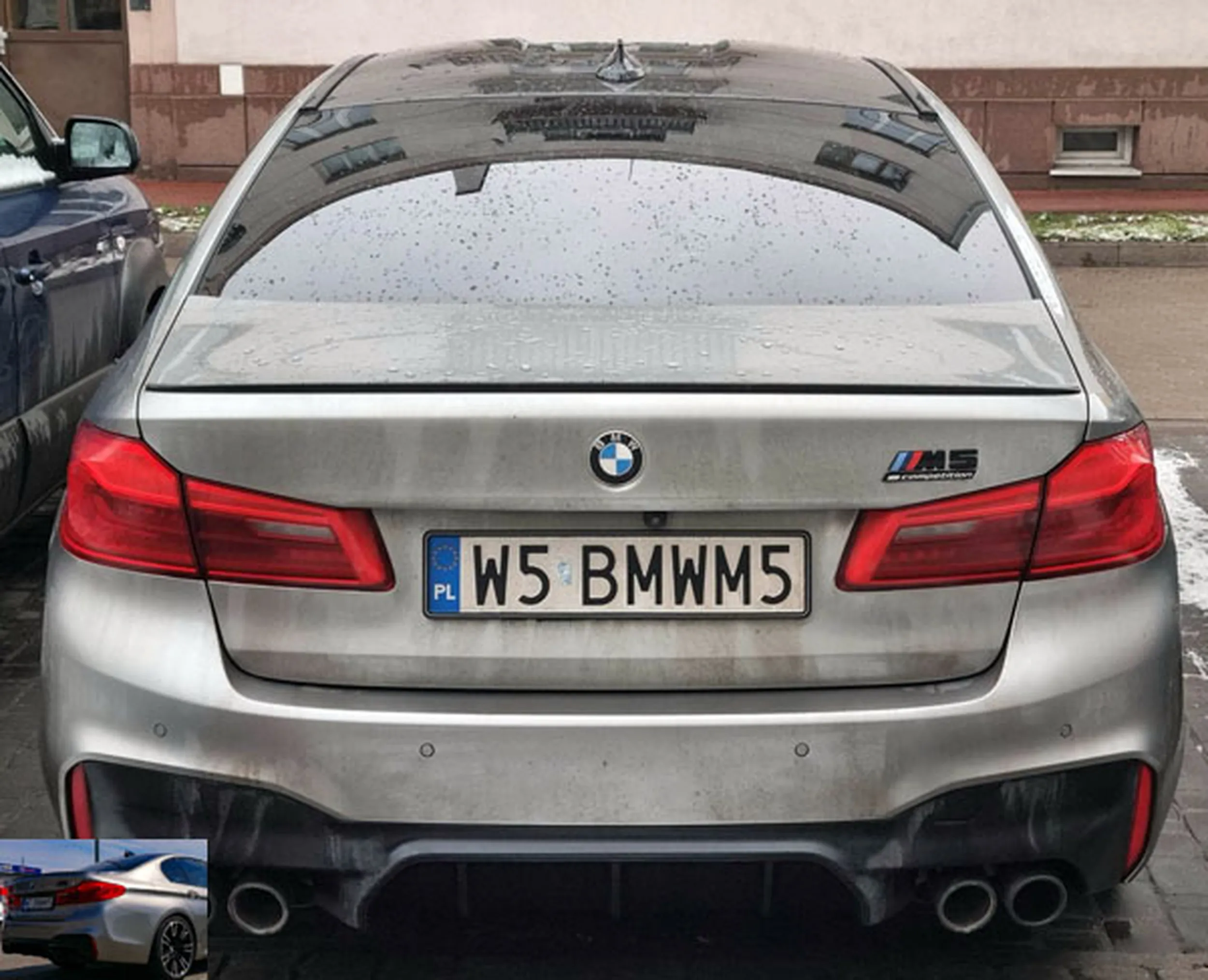 Fajny numer, blacha W5 BMWM5