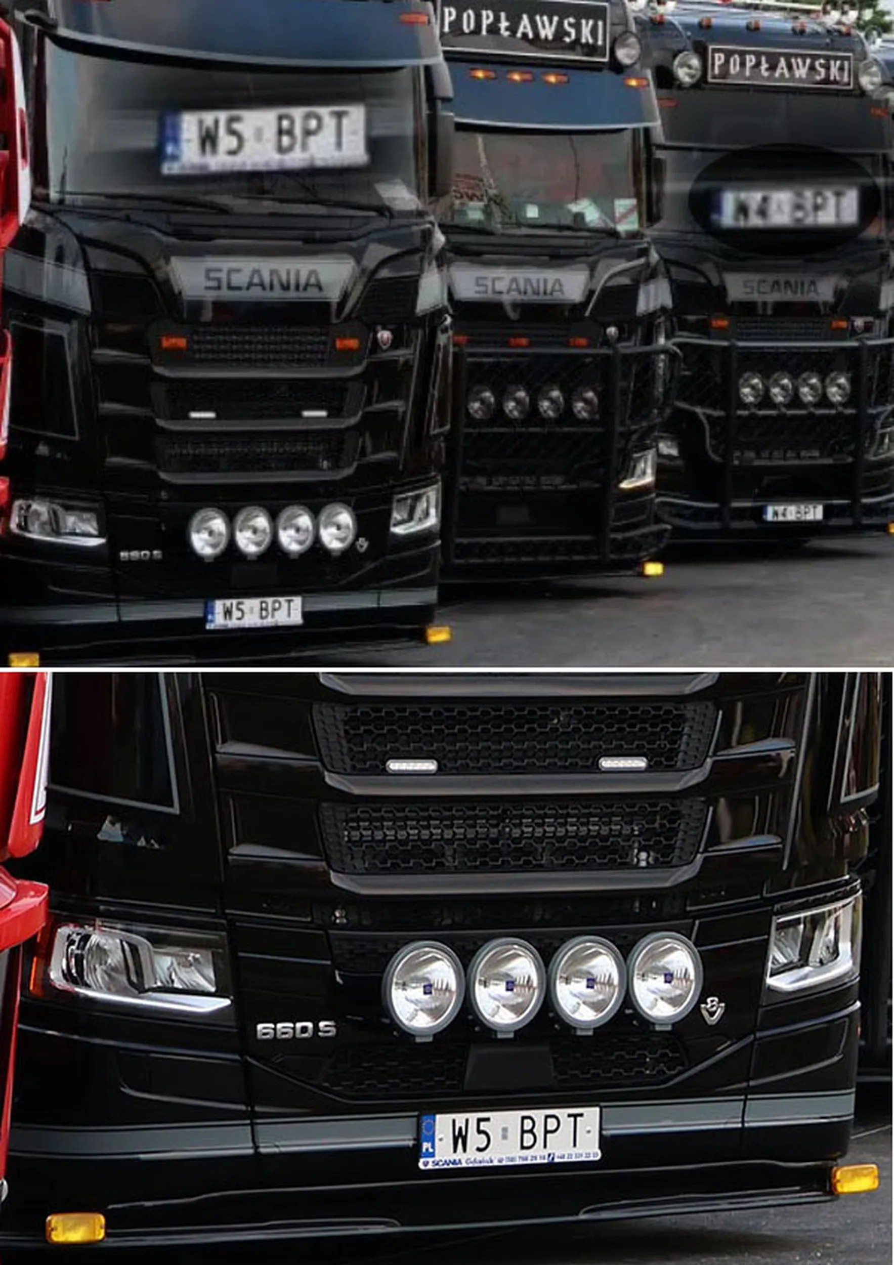 Fajny numer, blacha W5 BPT