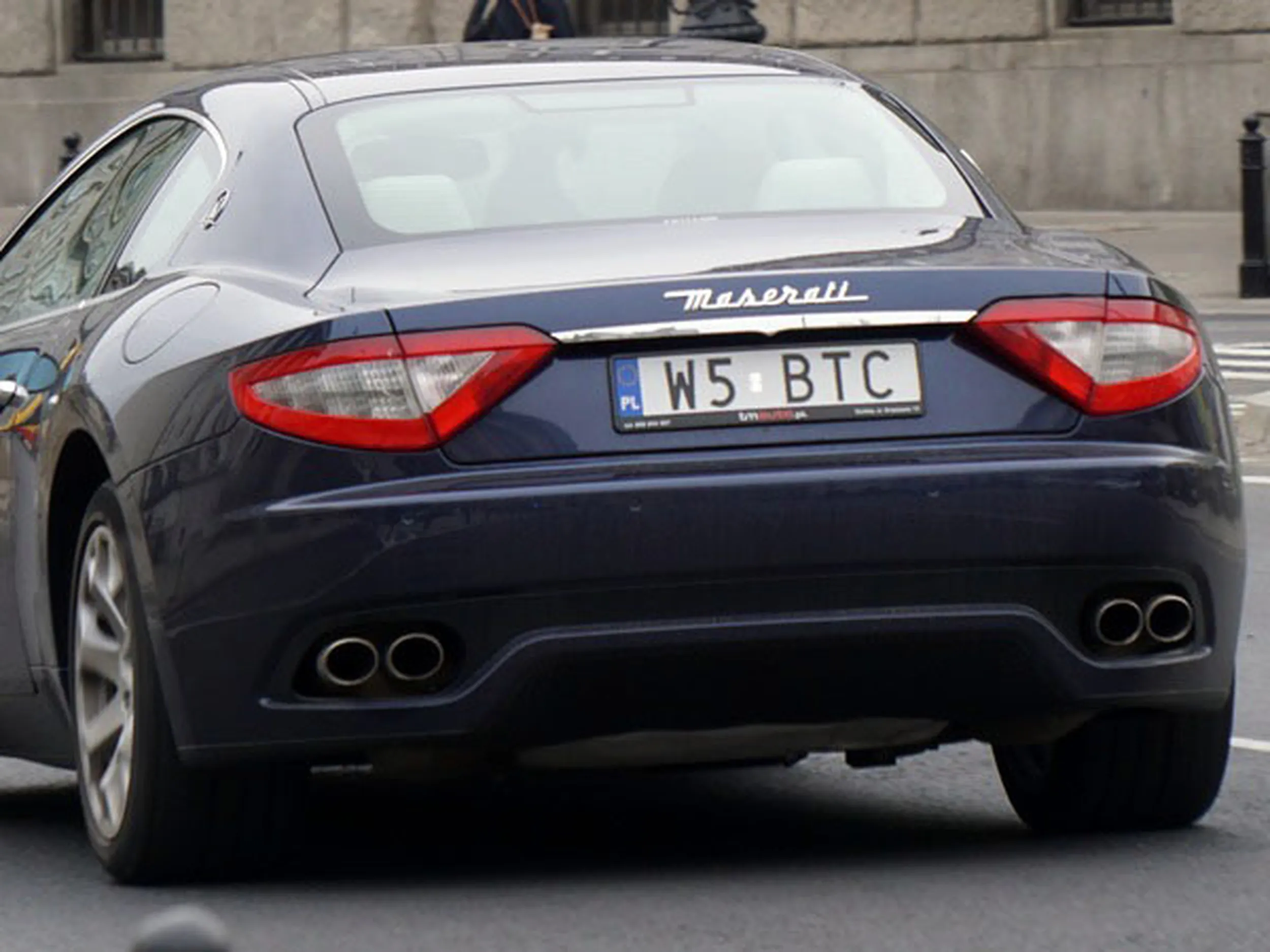 Fajny numer, blacha W5 BTC