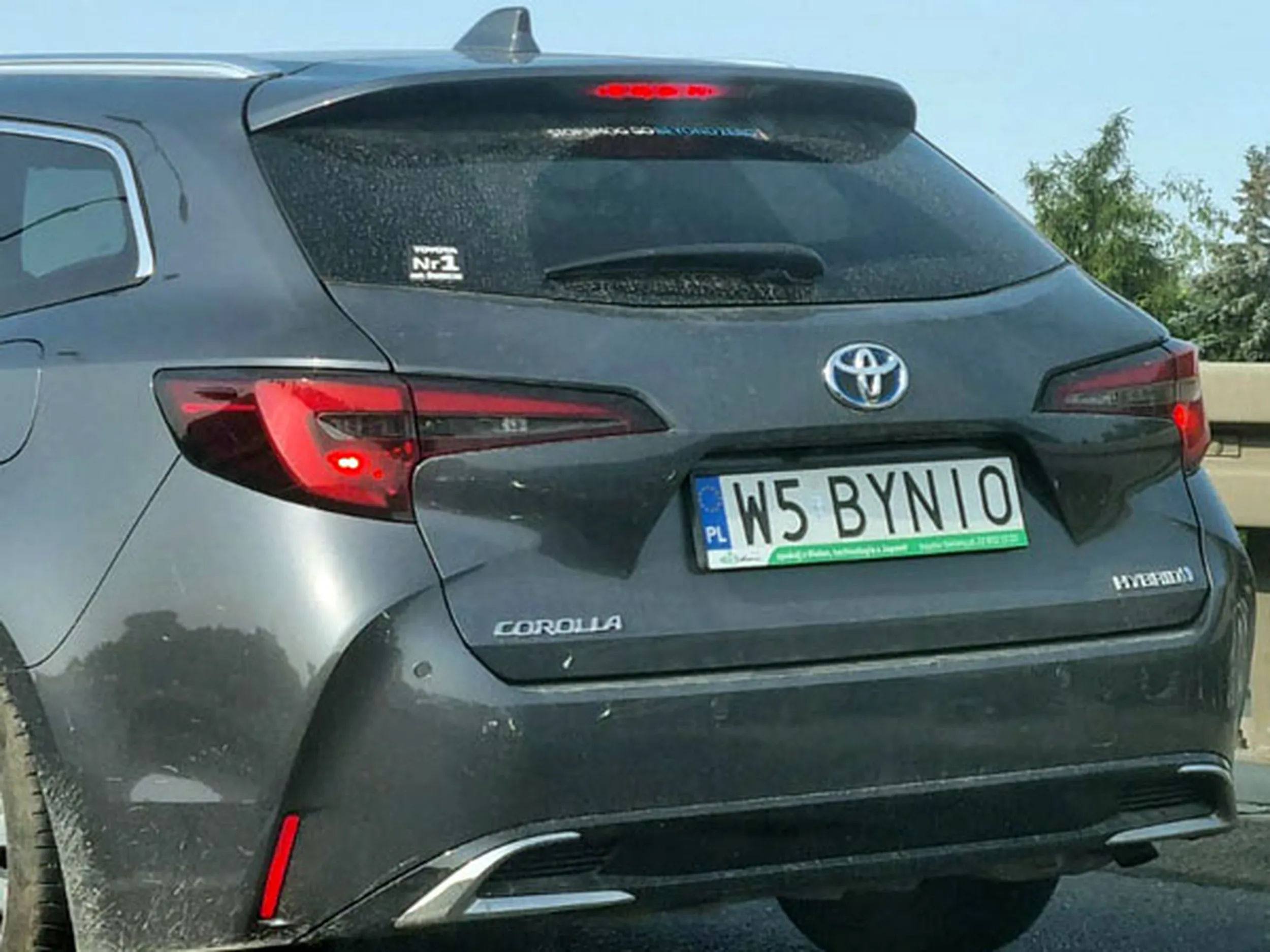 Fajny numer, blacha W5 BYNIO