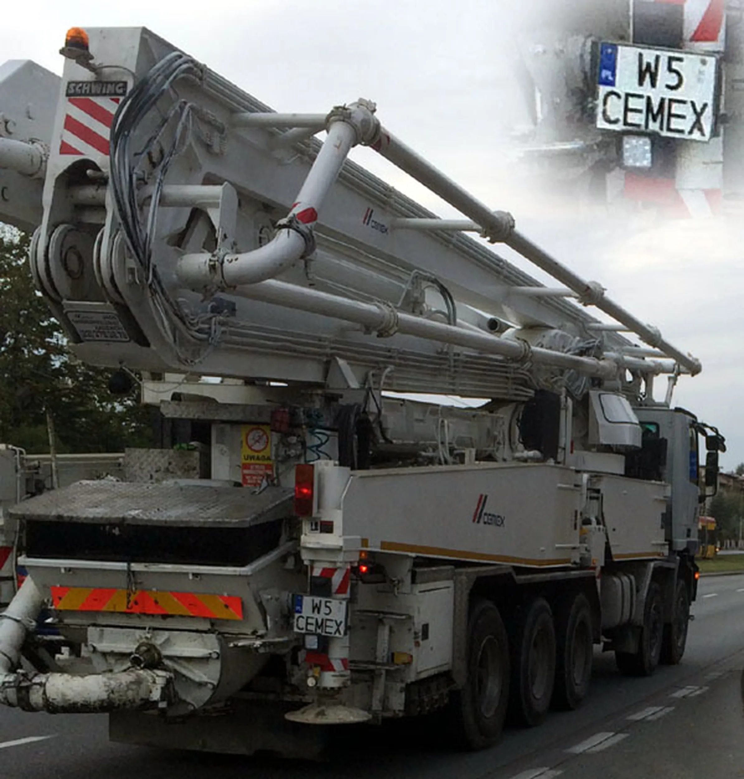 Fajny numer, blacha W5 CEMEX