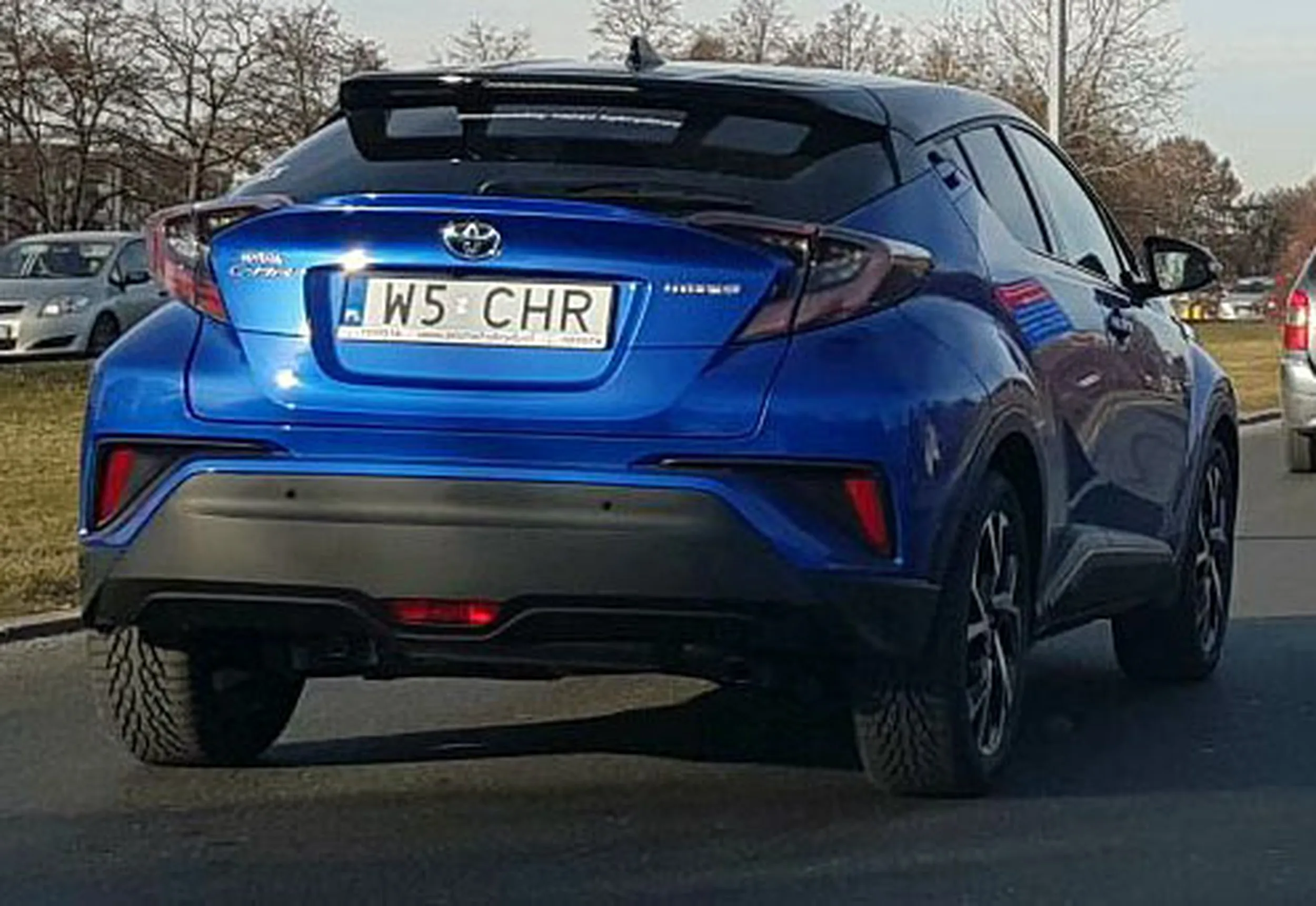 Fajny numer, blacha W5 CHR