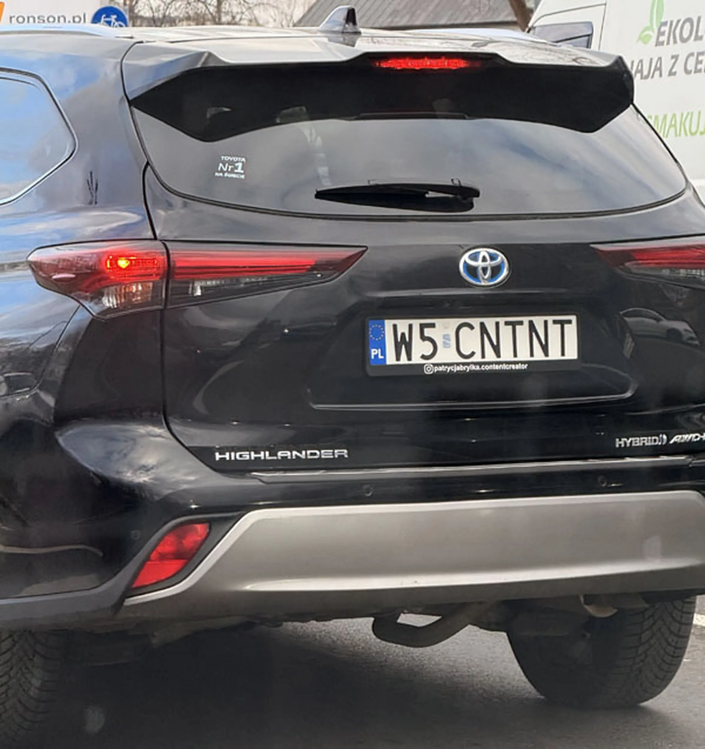 Fajny numer, blacha W5 CNTNT