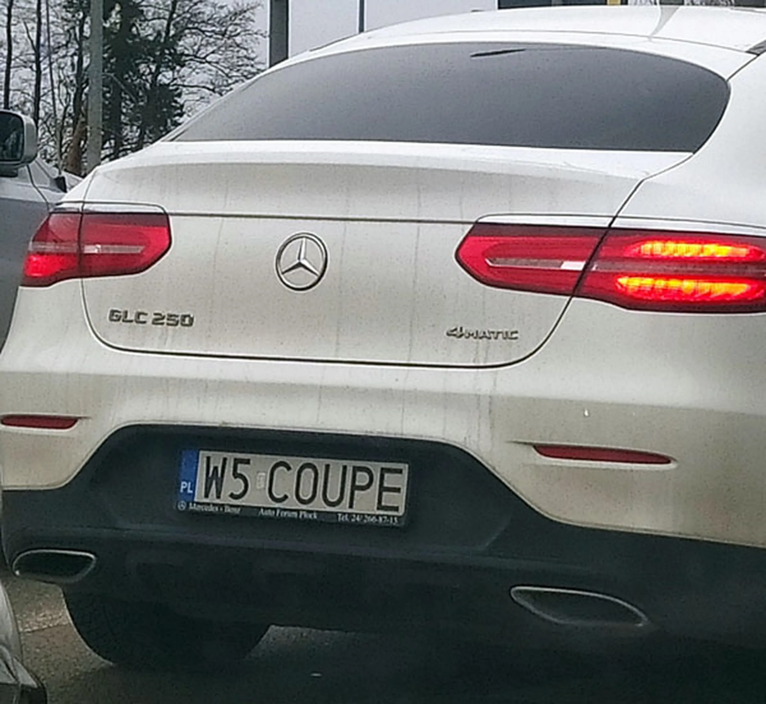 Fajny numer, blacha W5 COUPE