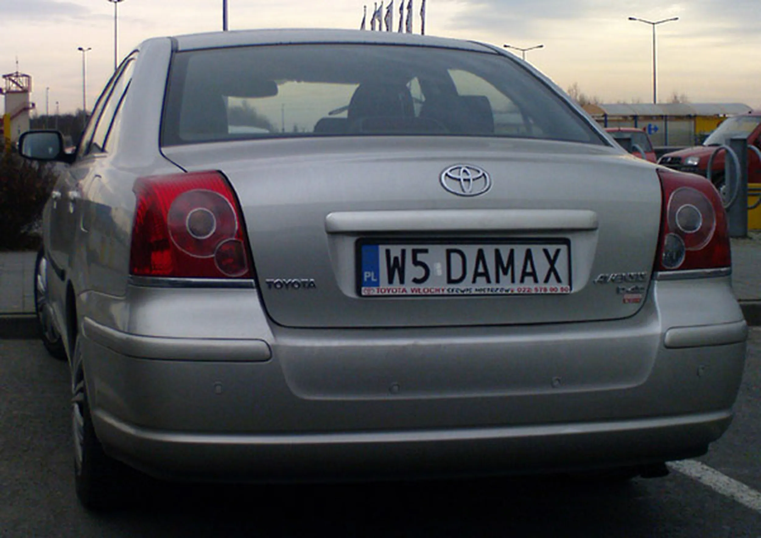 Fajny numer, blacha W5 DAMAX