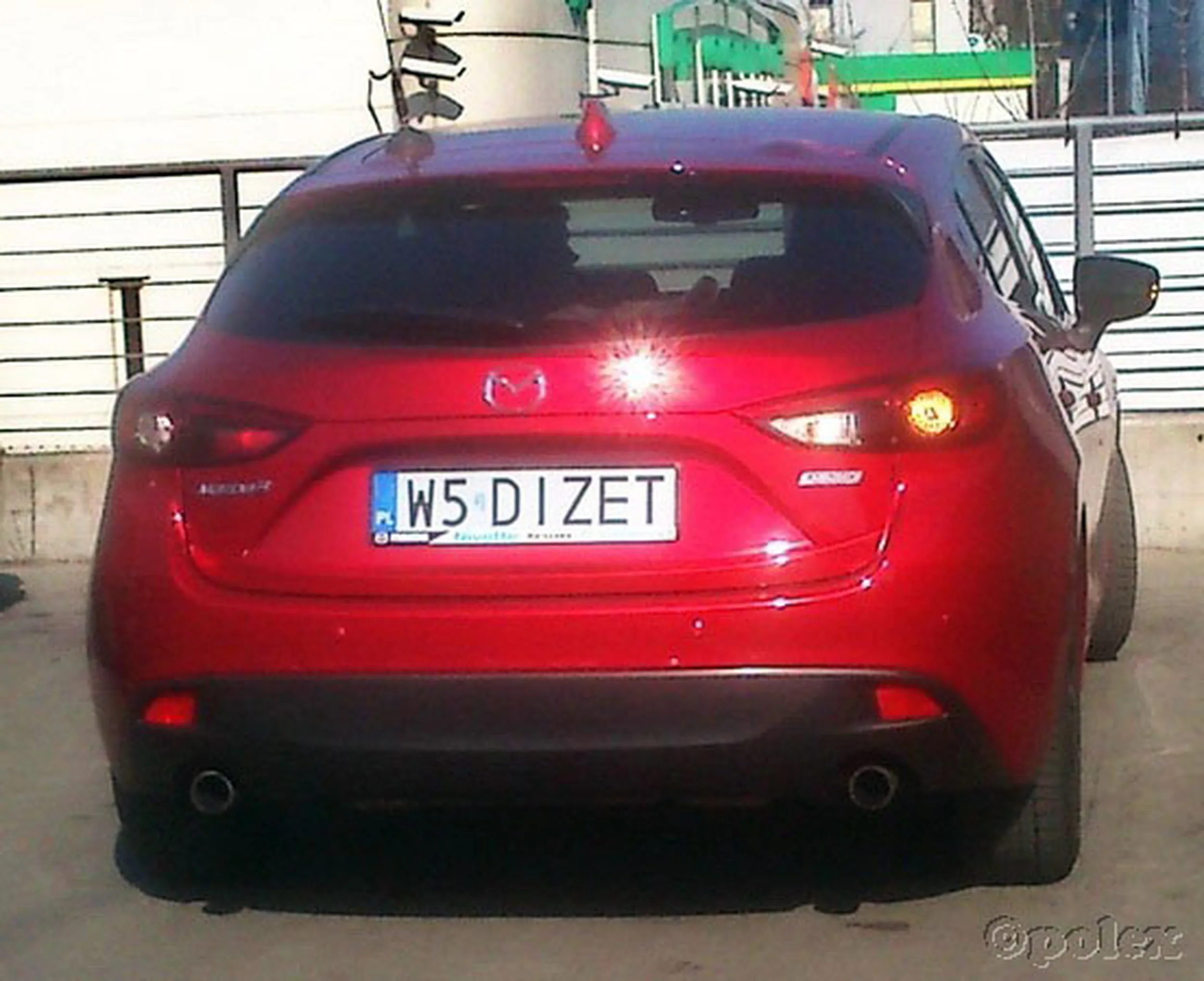 Fajny numer, blacha W5 DIZET