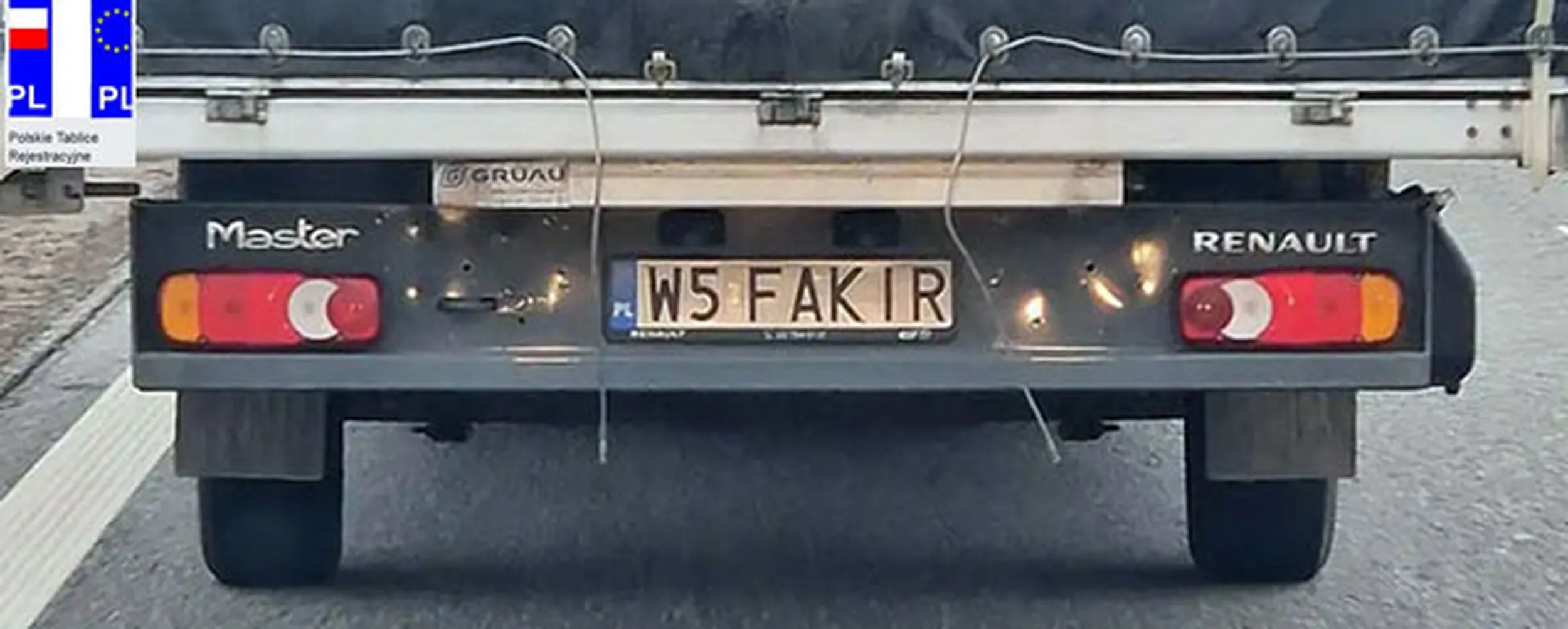 Fajny numer, blacha W5 FAKIR