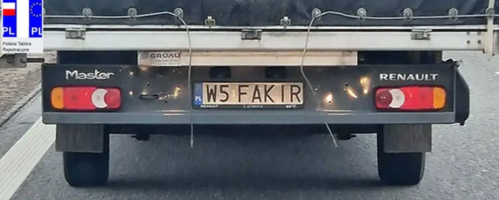 Fajny numer, blacha W5 FAKIR