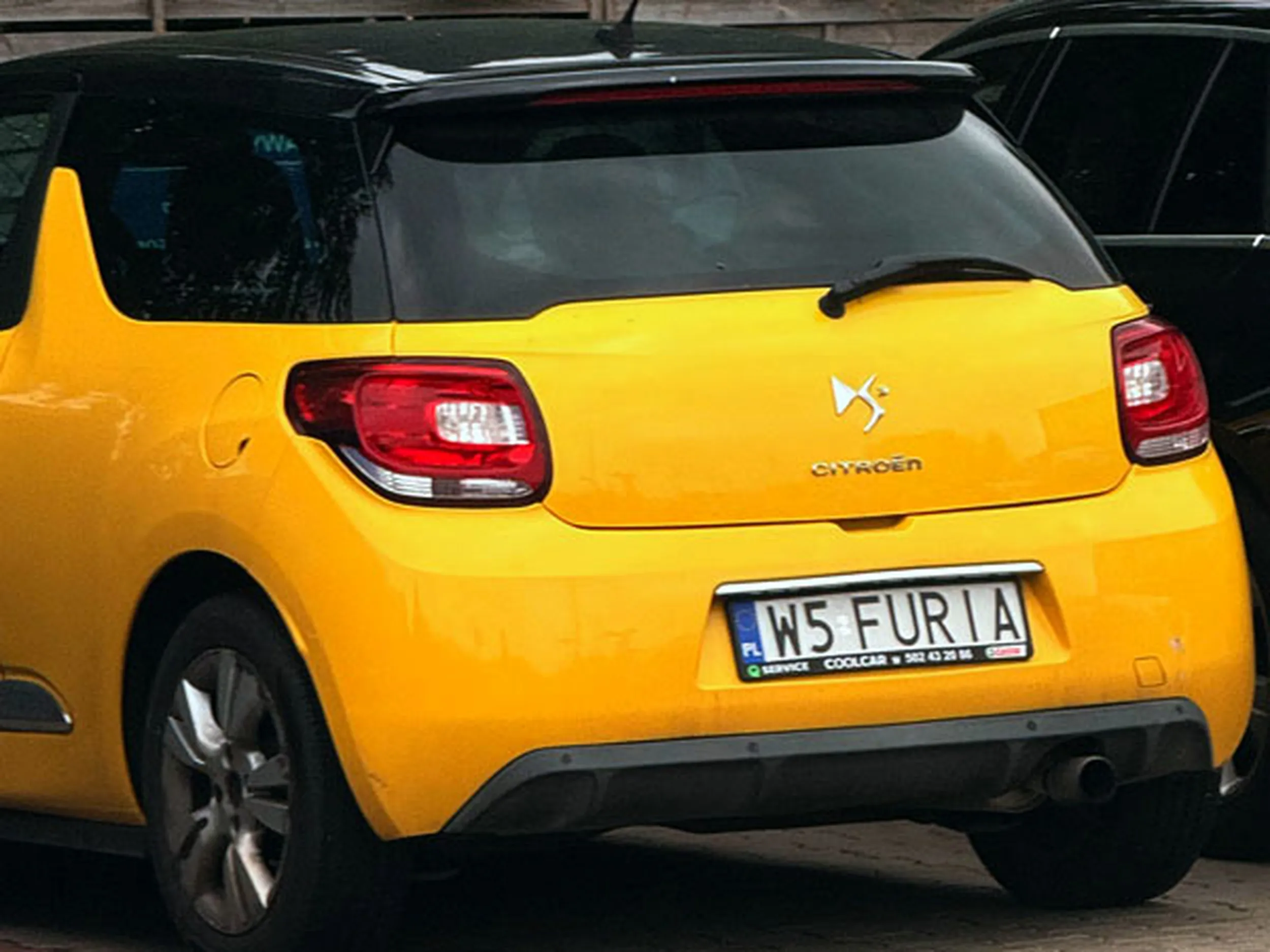 Fajny numer, blacha W5 FURIA