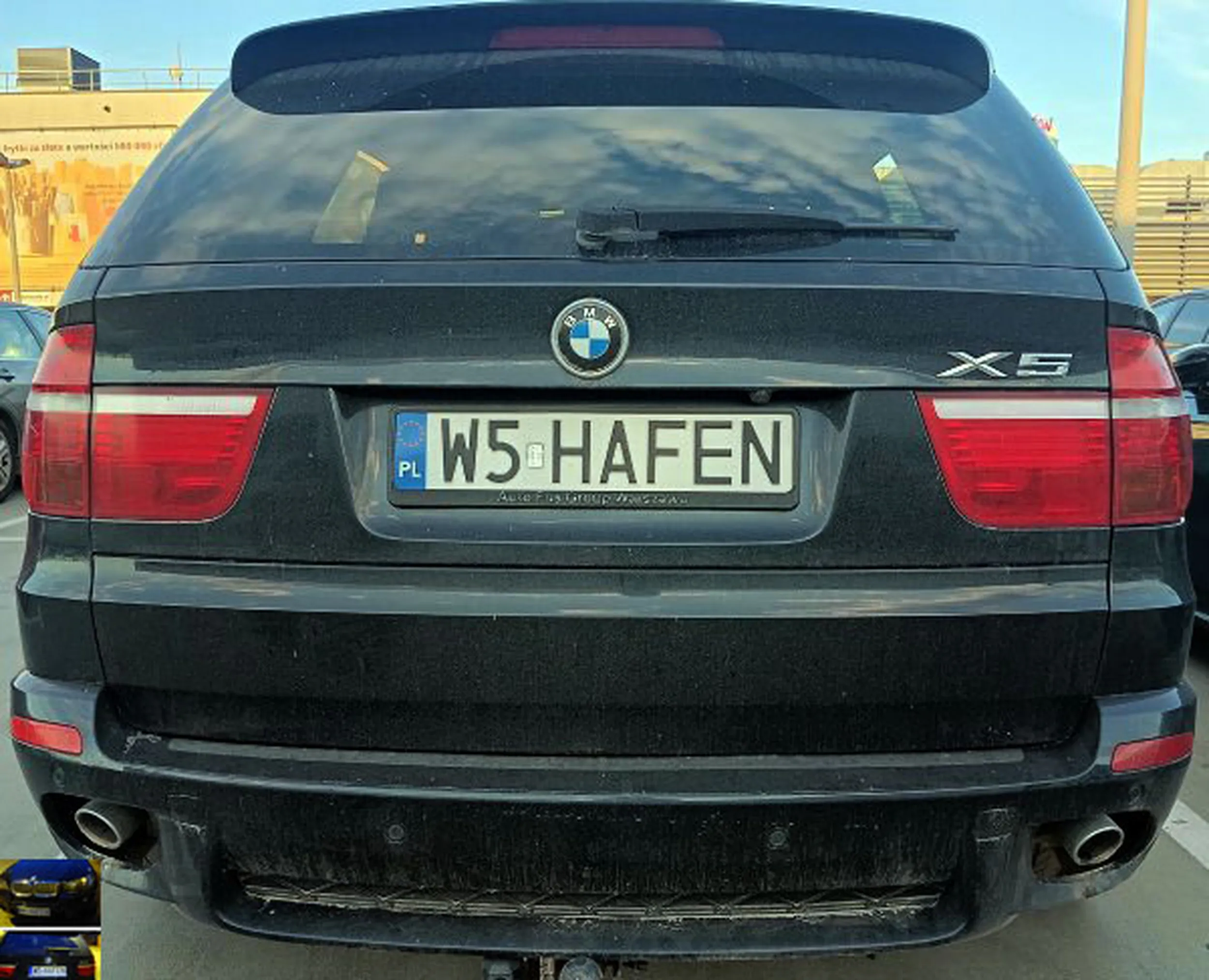 Fajny numer, blacha W5 HAFEN