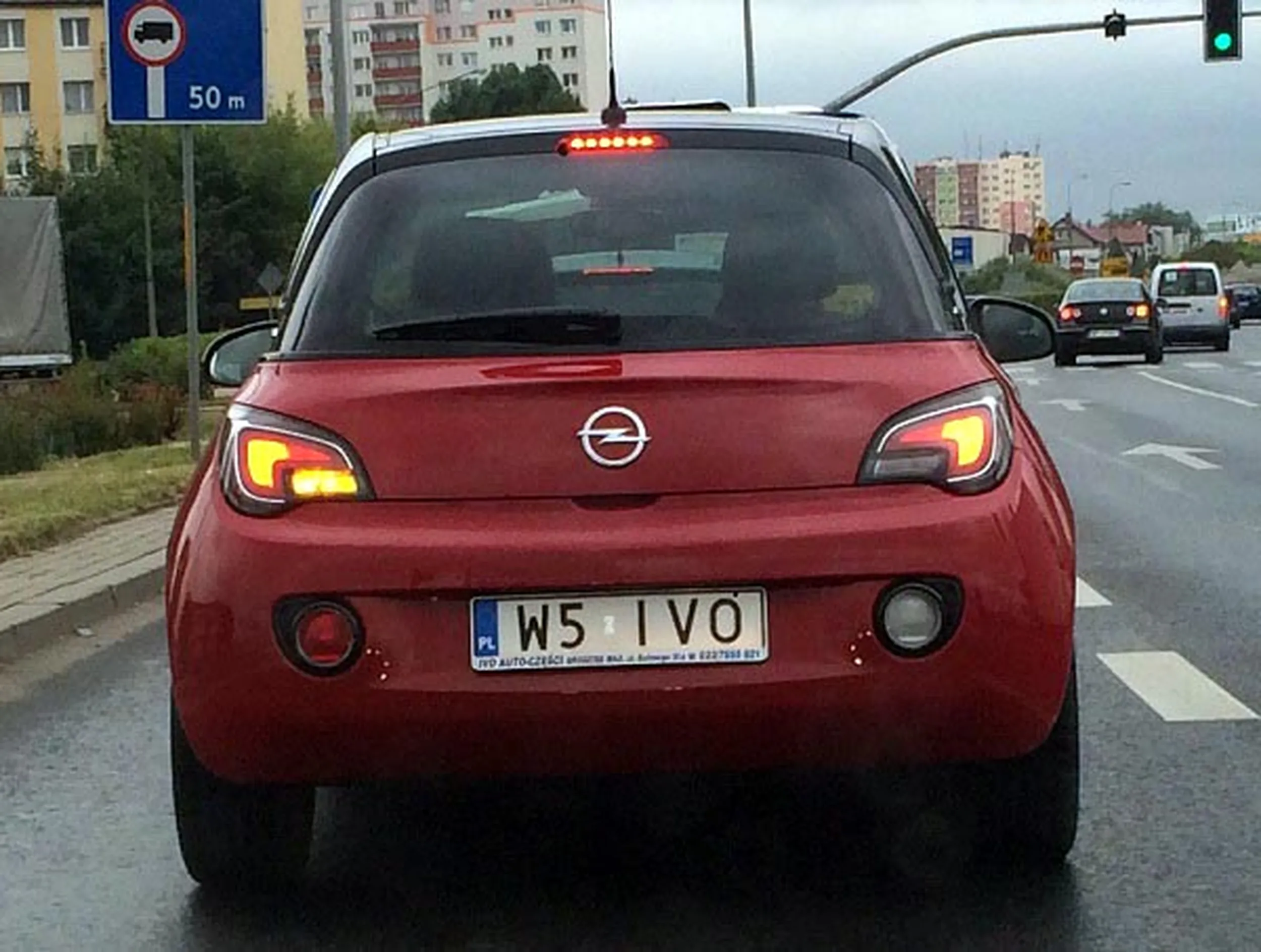 Fajny numer, blacha W5 IVO