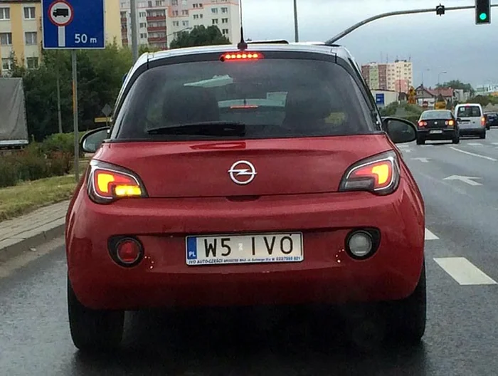 Fajny numer, blacha W5 IVO