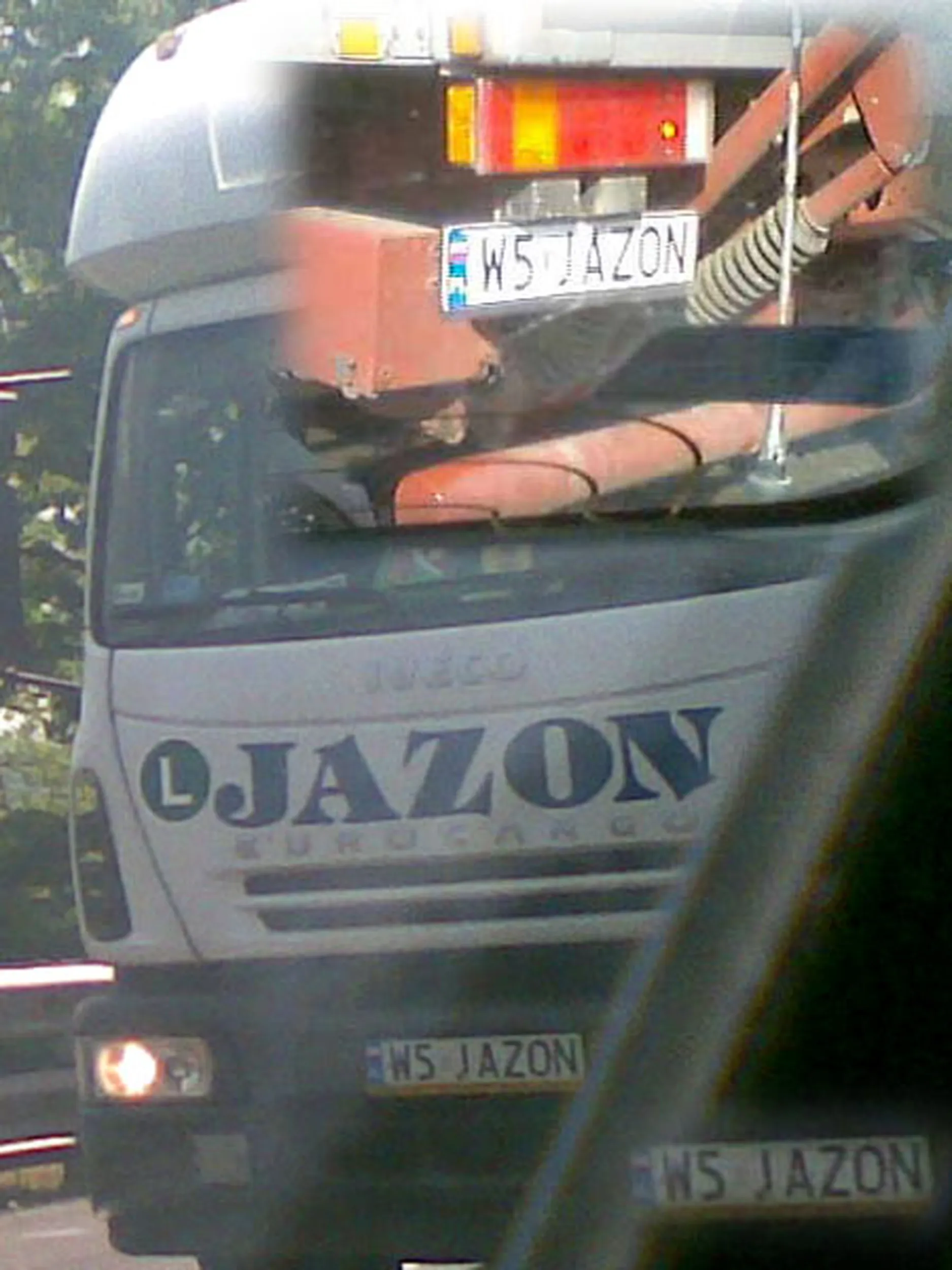 Fajny numer, blacha W5 JAZON