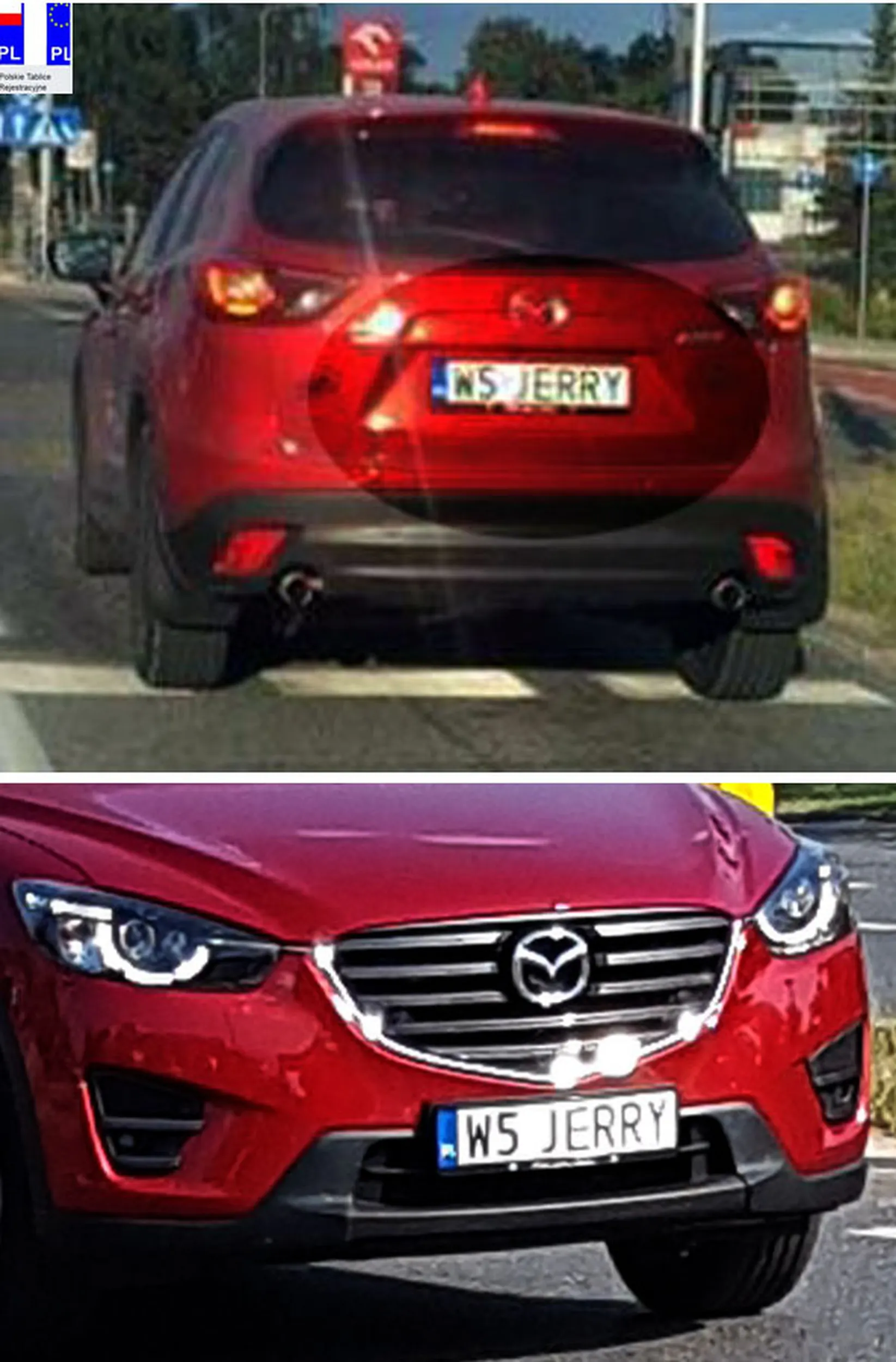 Fajny numer, blacha W5 JERRY