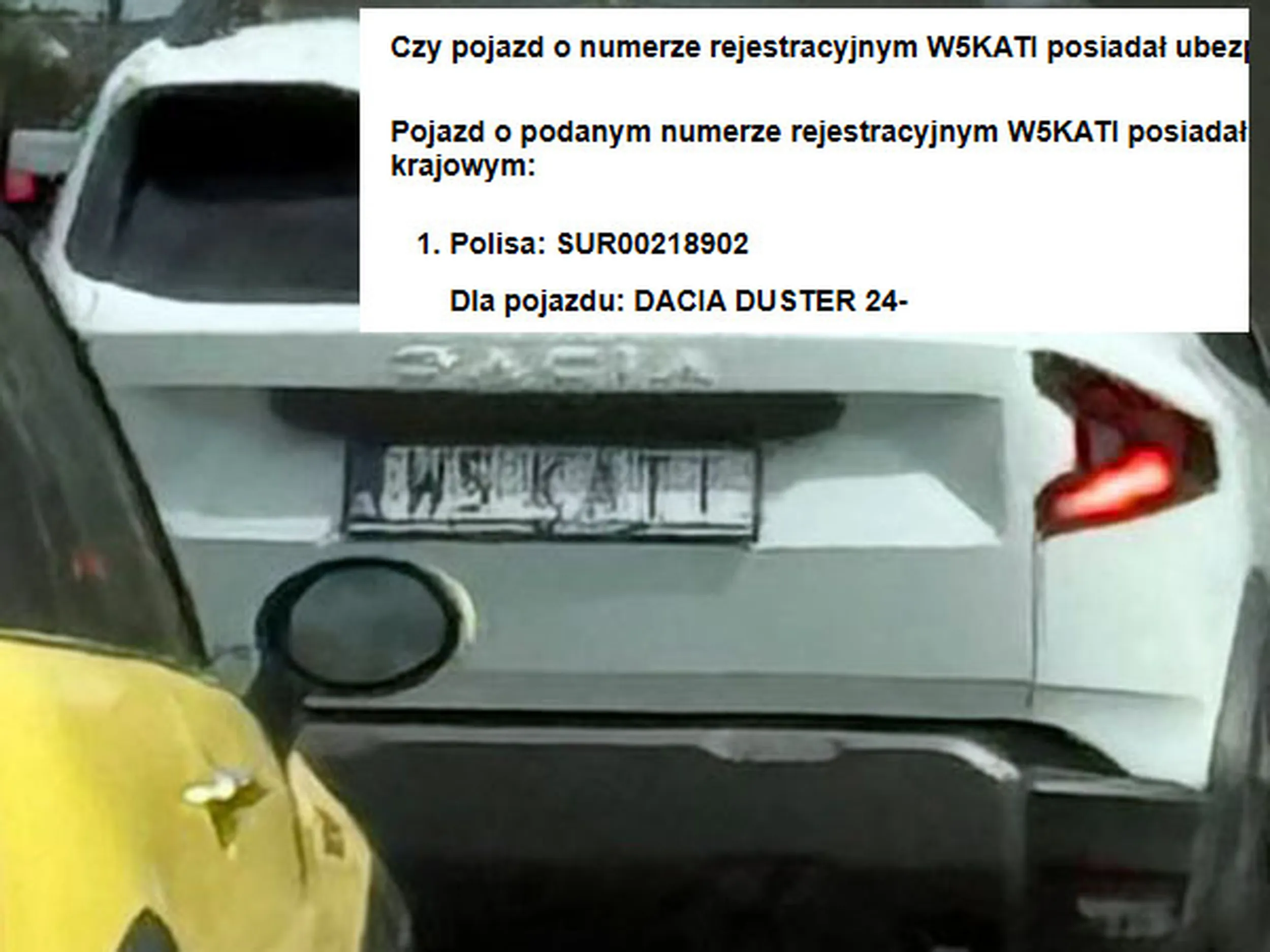 Fajny numer, blacha W5 KATI