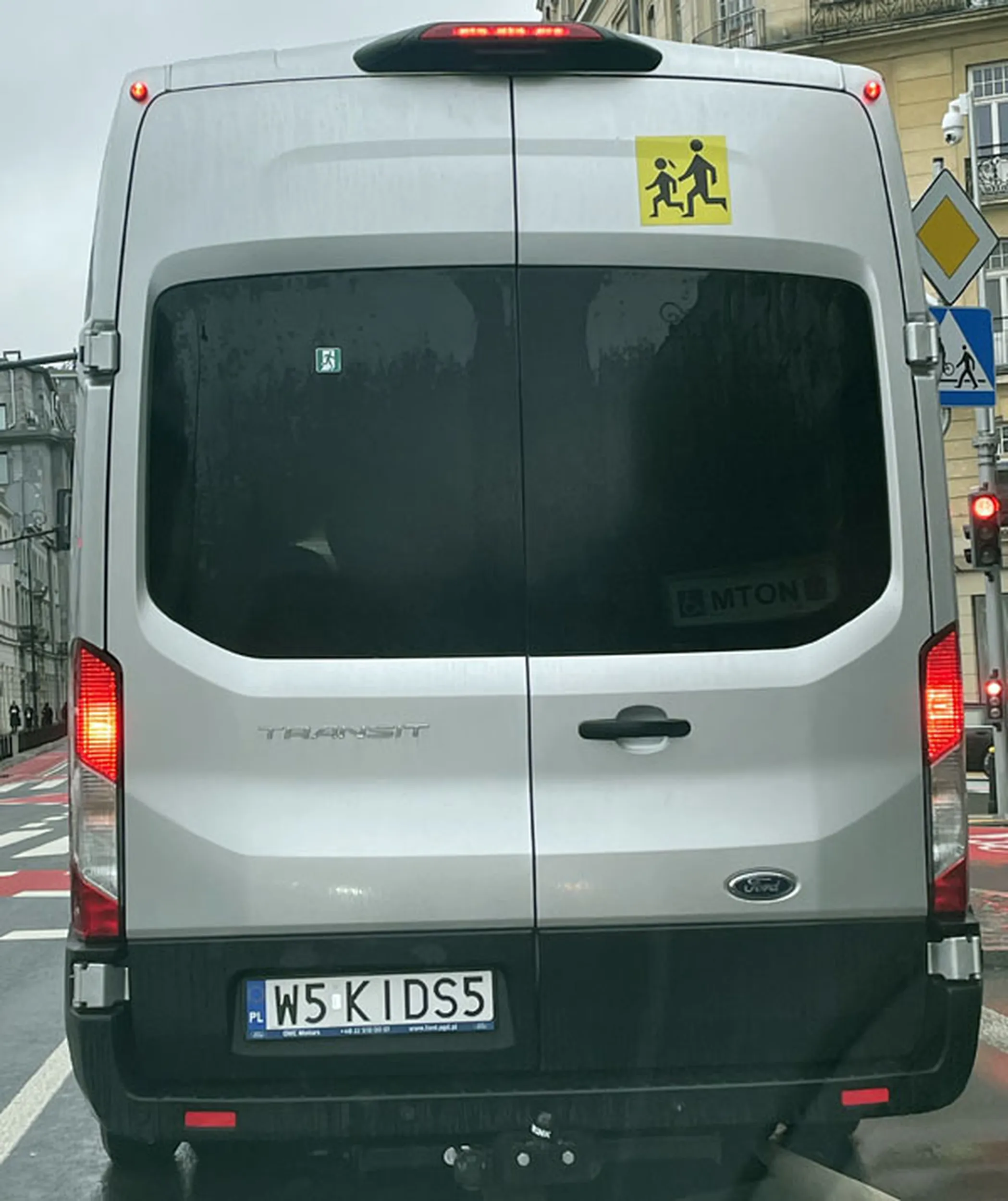 Fajny numer, blacha W5 KIDS5