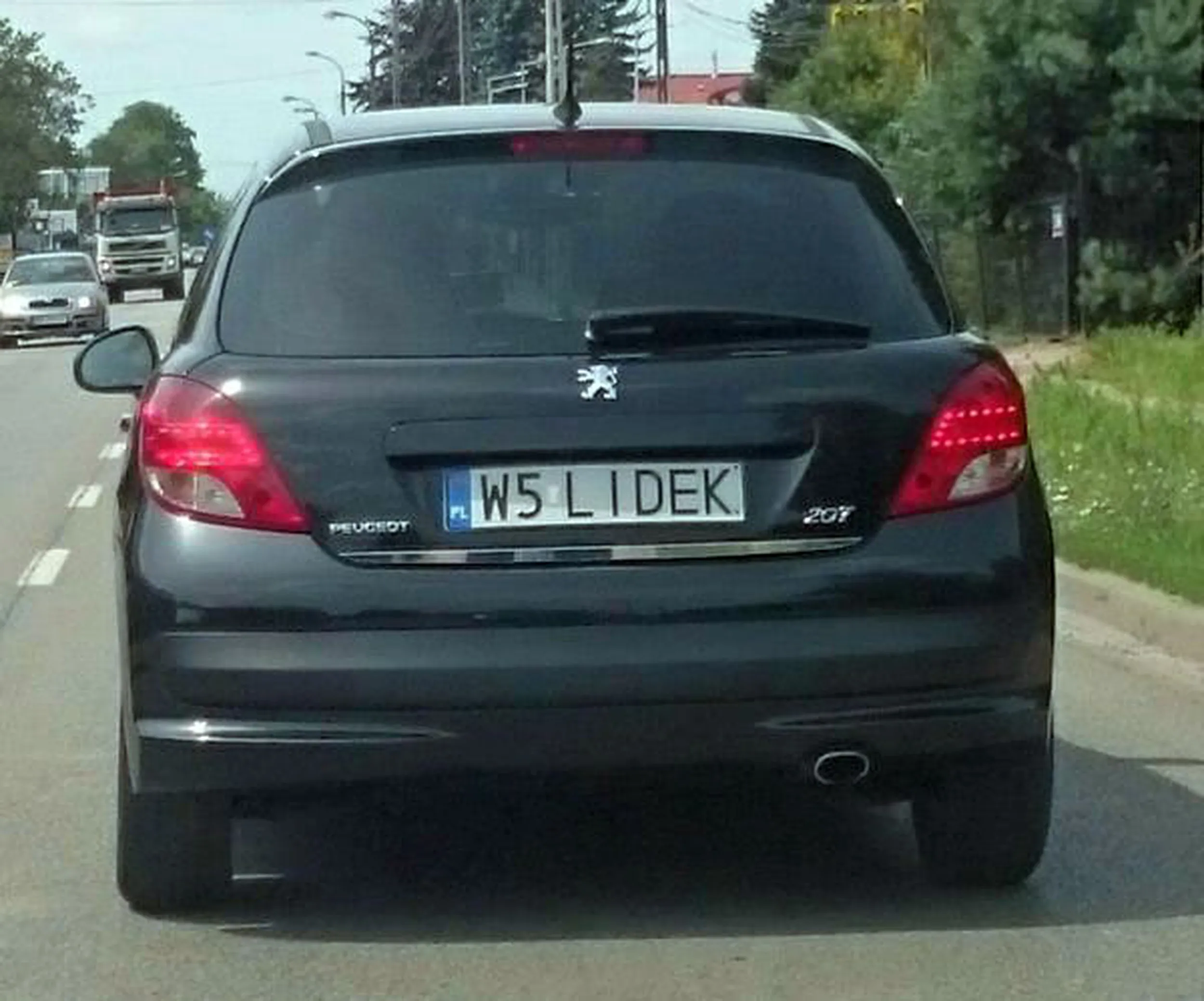 Fajny numer, blacha W5 LIDEK