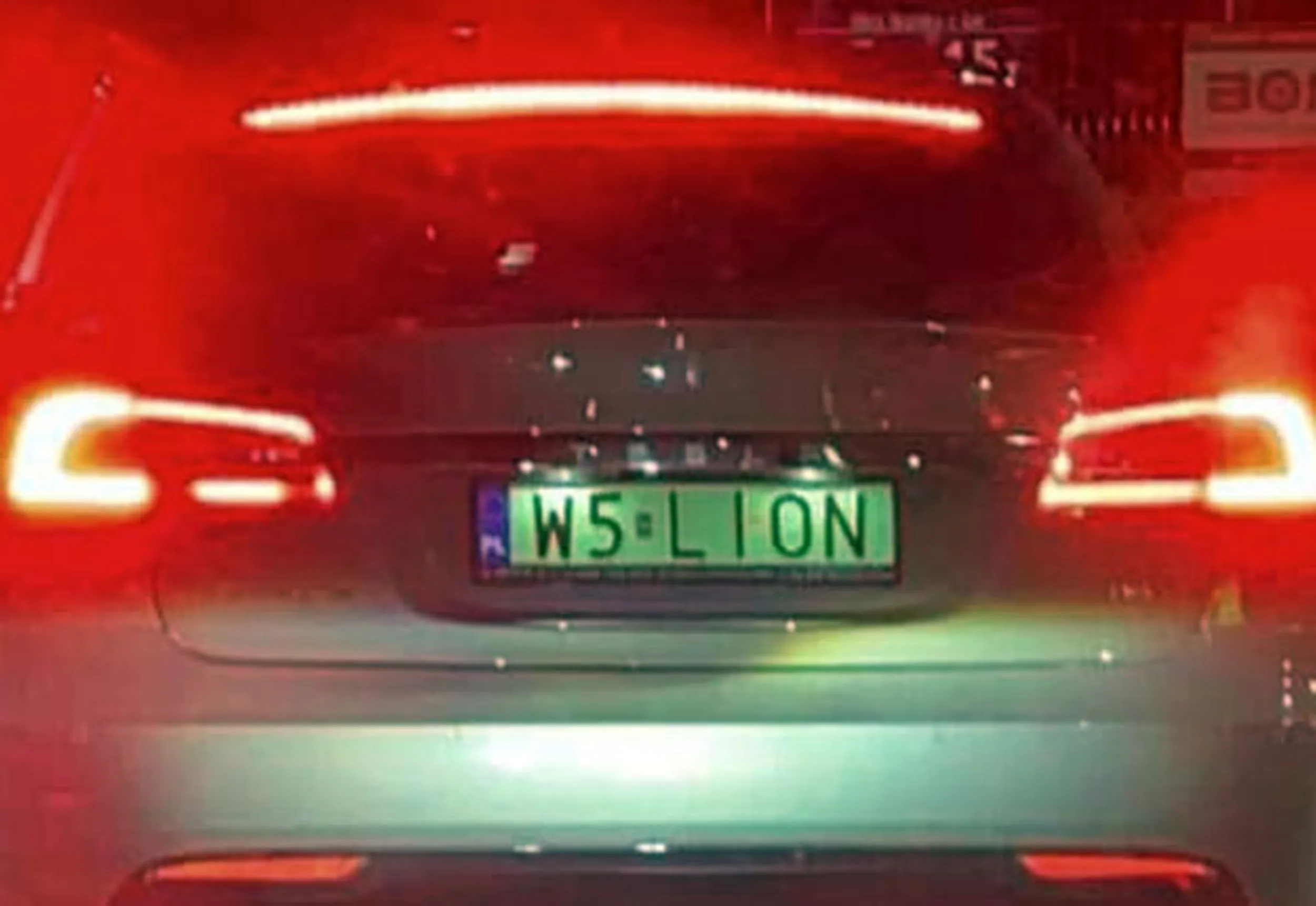 Fajny numer, blacha W5 LION