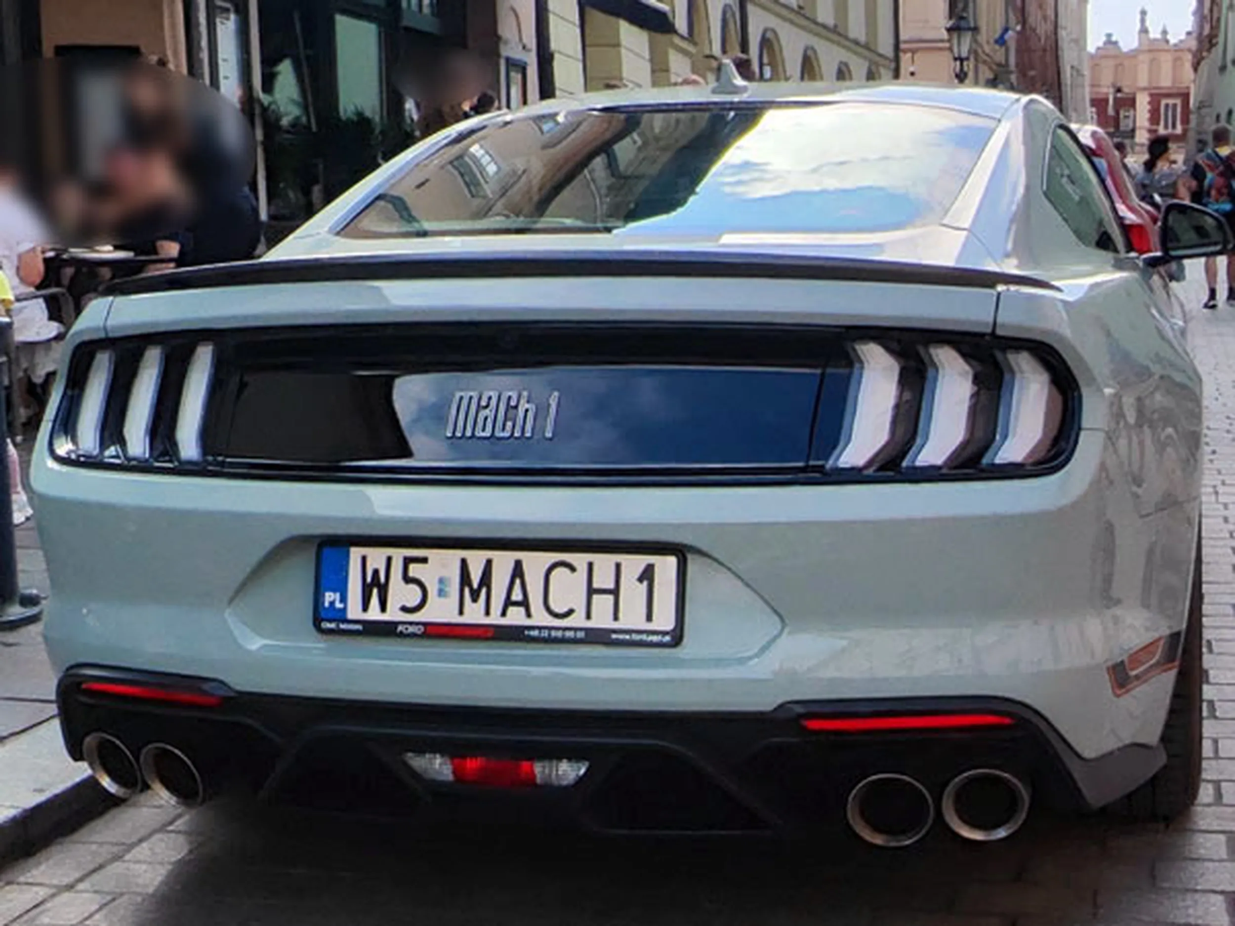 Fajny numer, blacha W5 MACH1