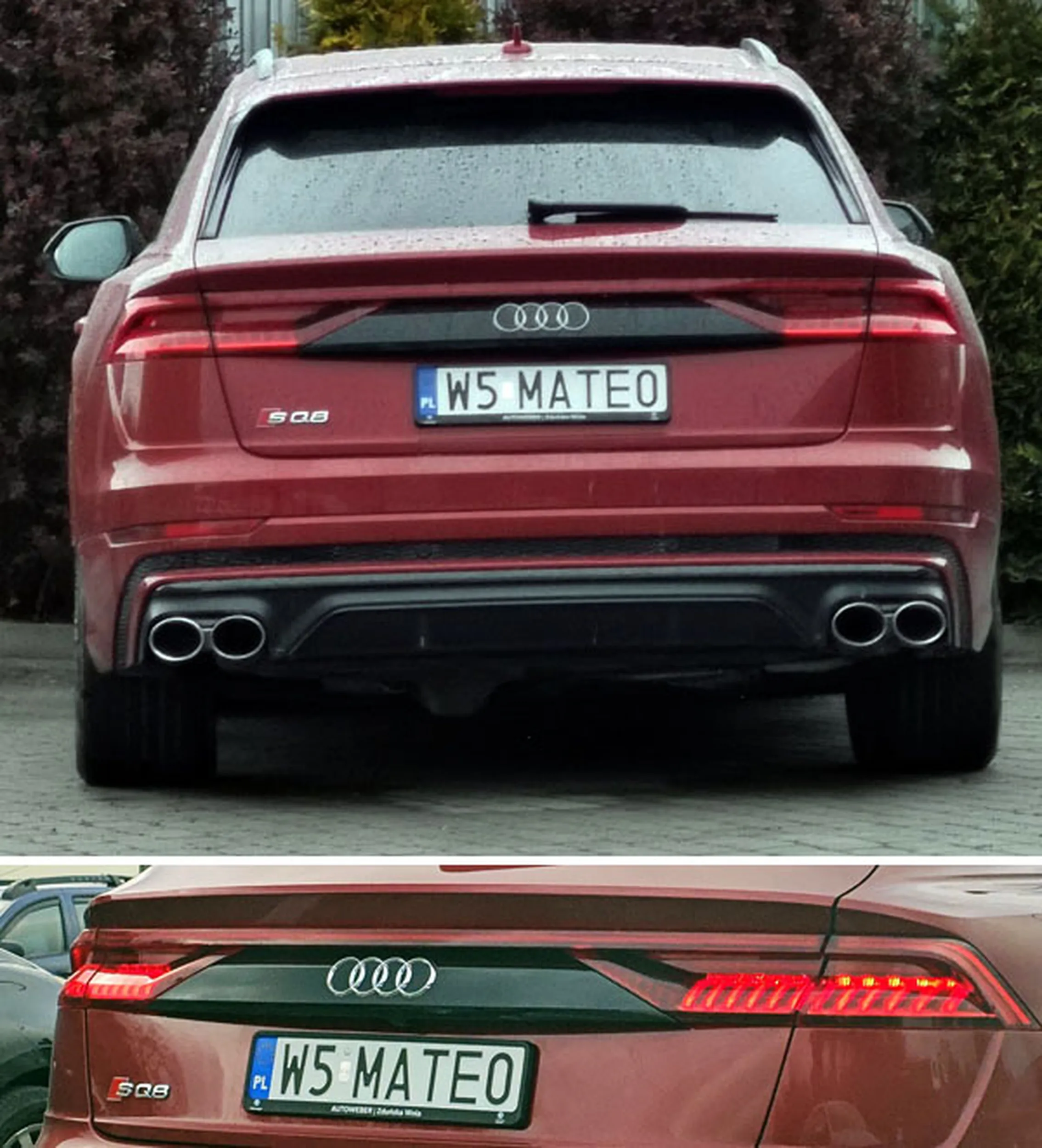 Fajny numer, blacha W5 MATE0