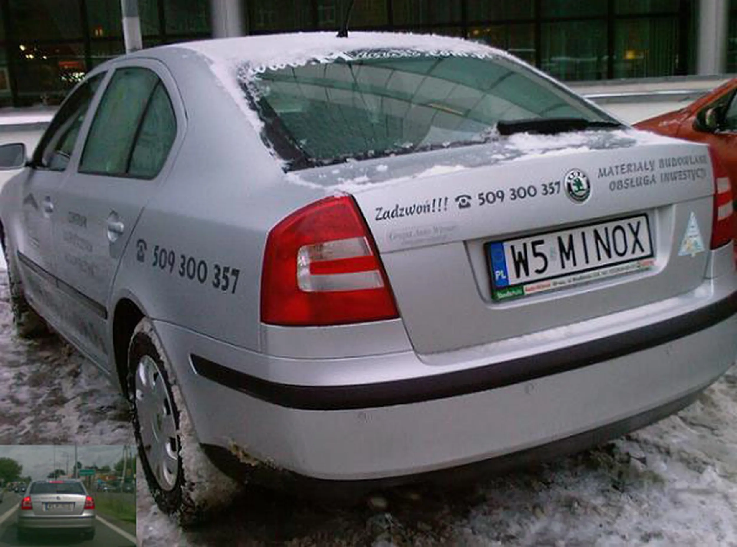 Fajny numer, blacha W5 MINOX