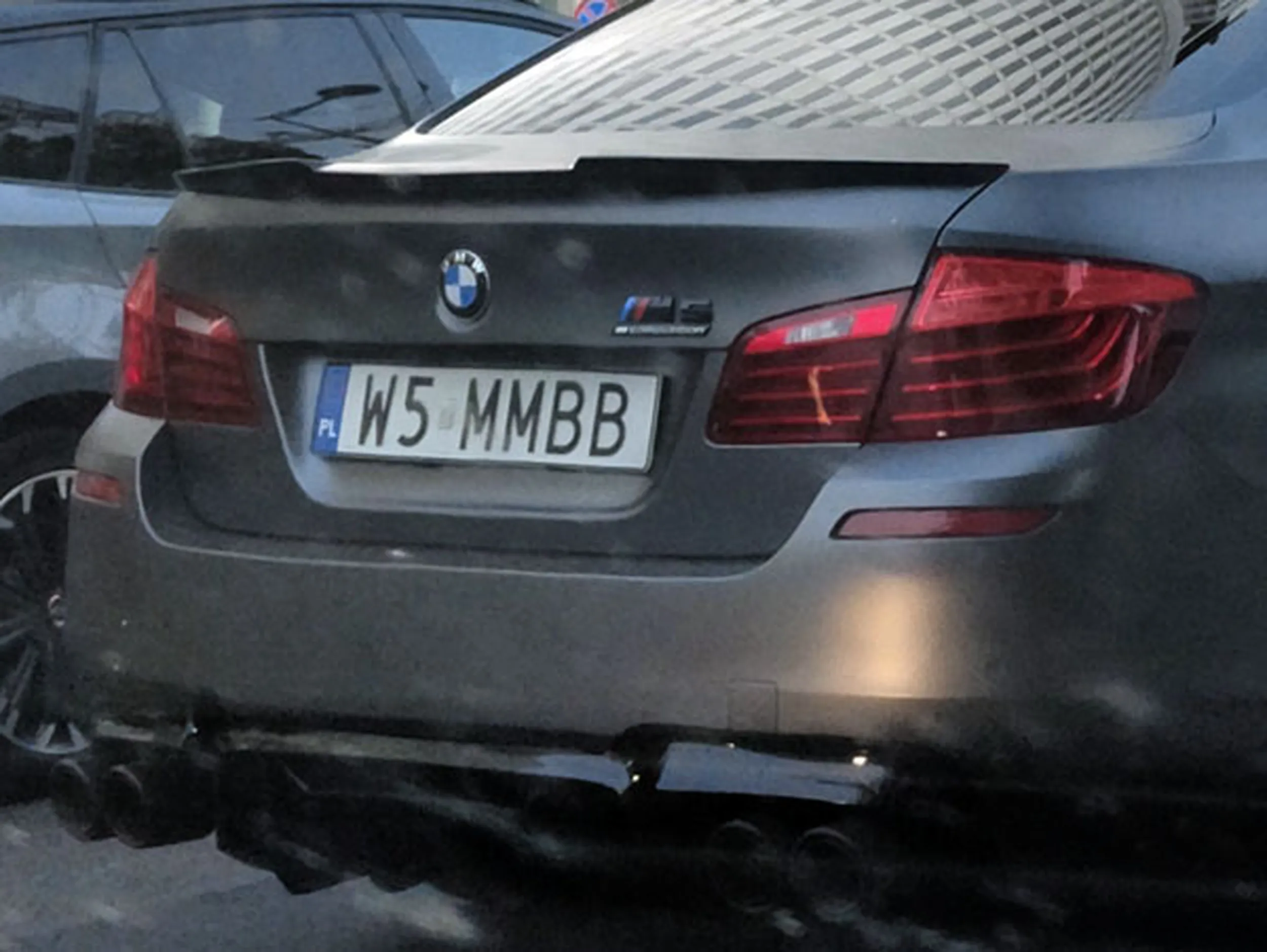 Fajny numer, blacha W5 MMBB