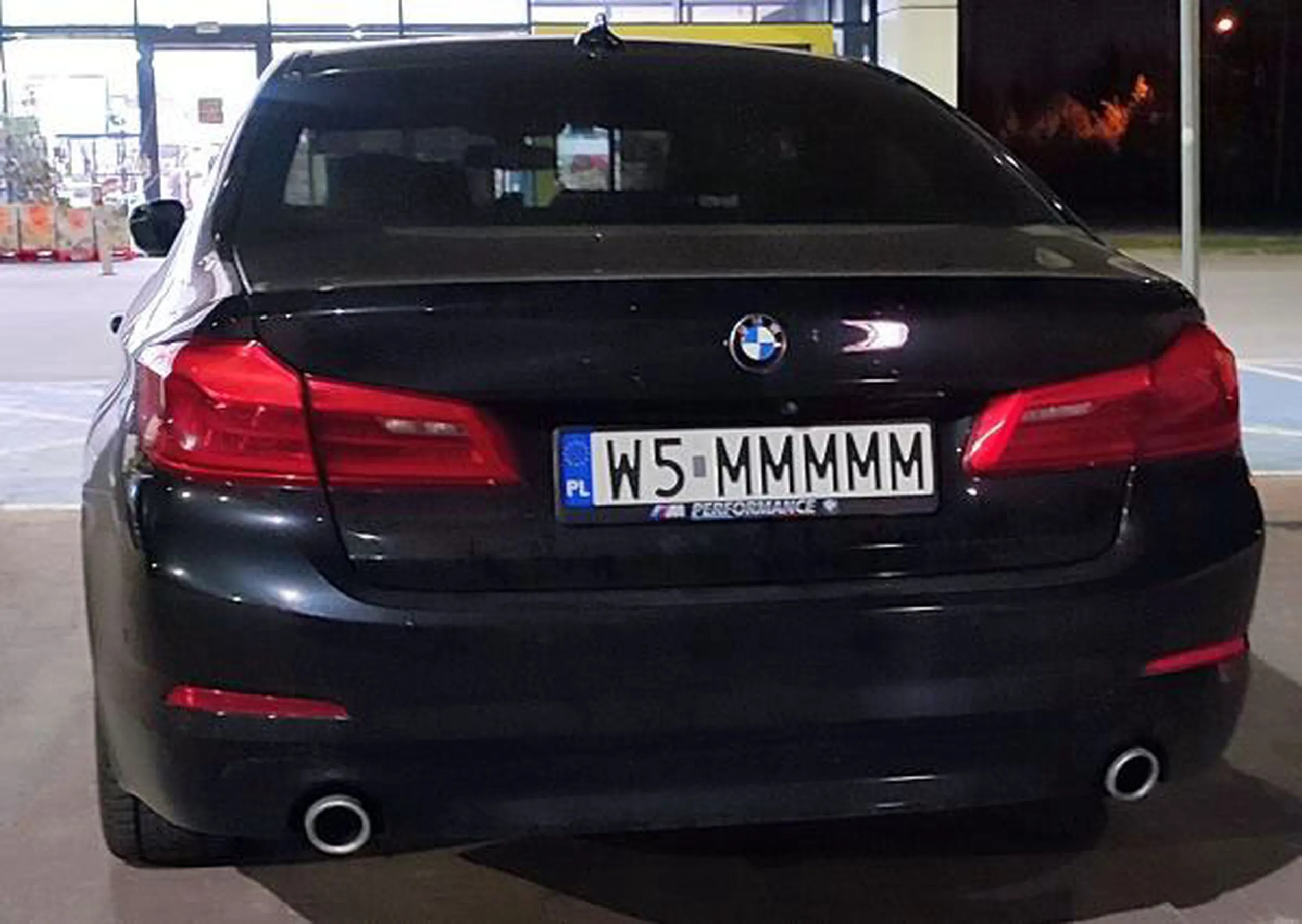 Fajny numer, blacha W5 MMMMM