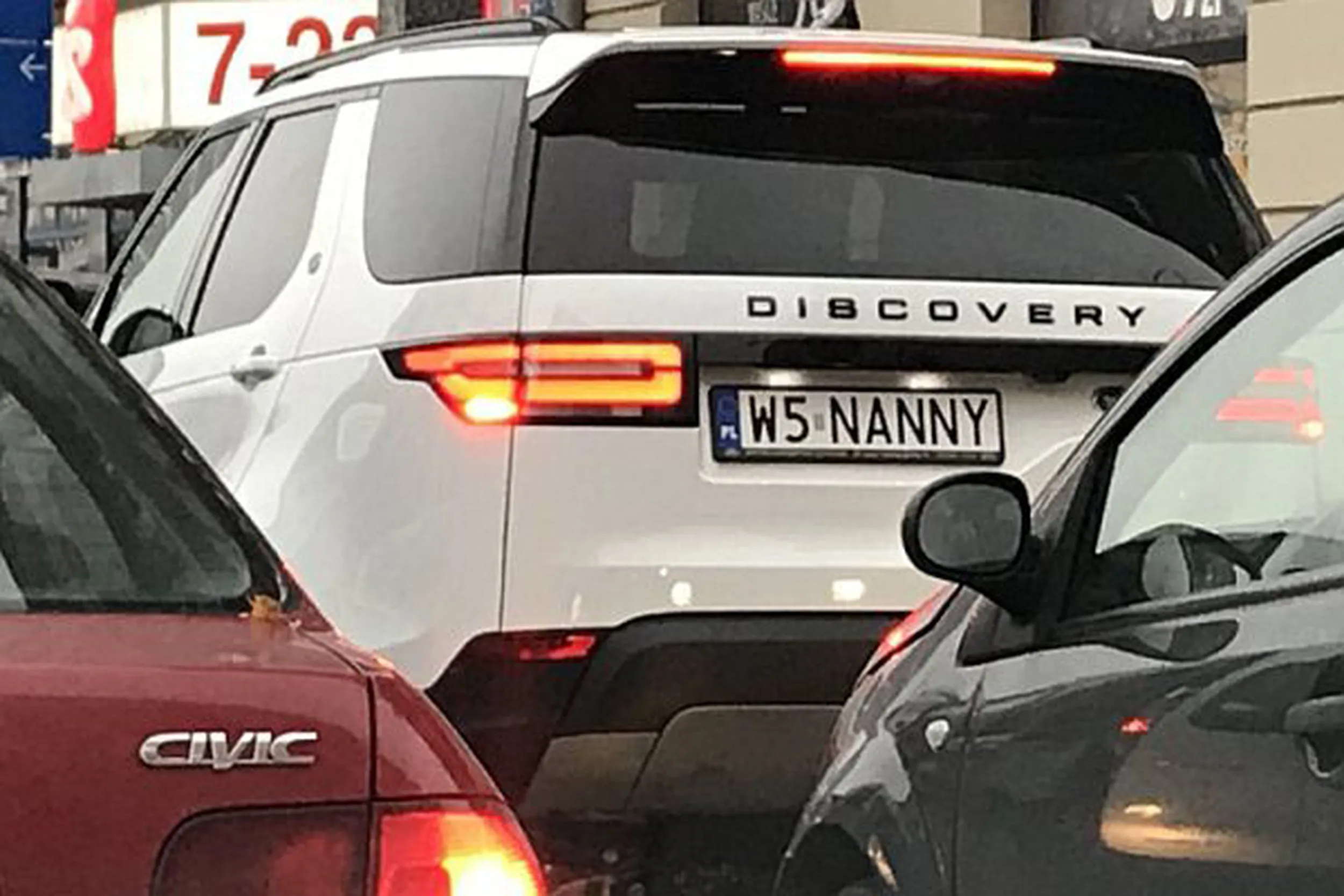 Fajny numer, blacha W5 NANNY