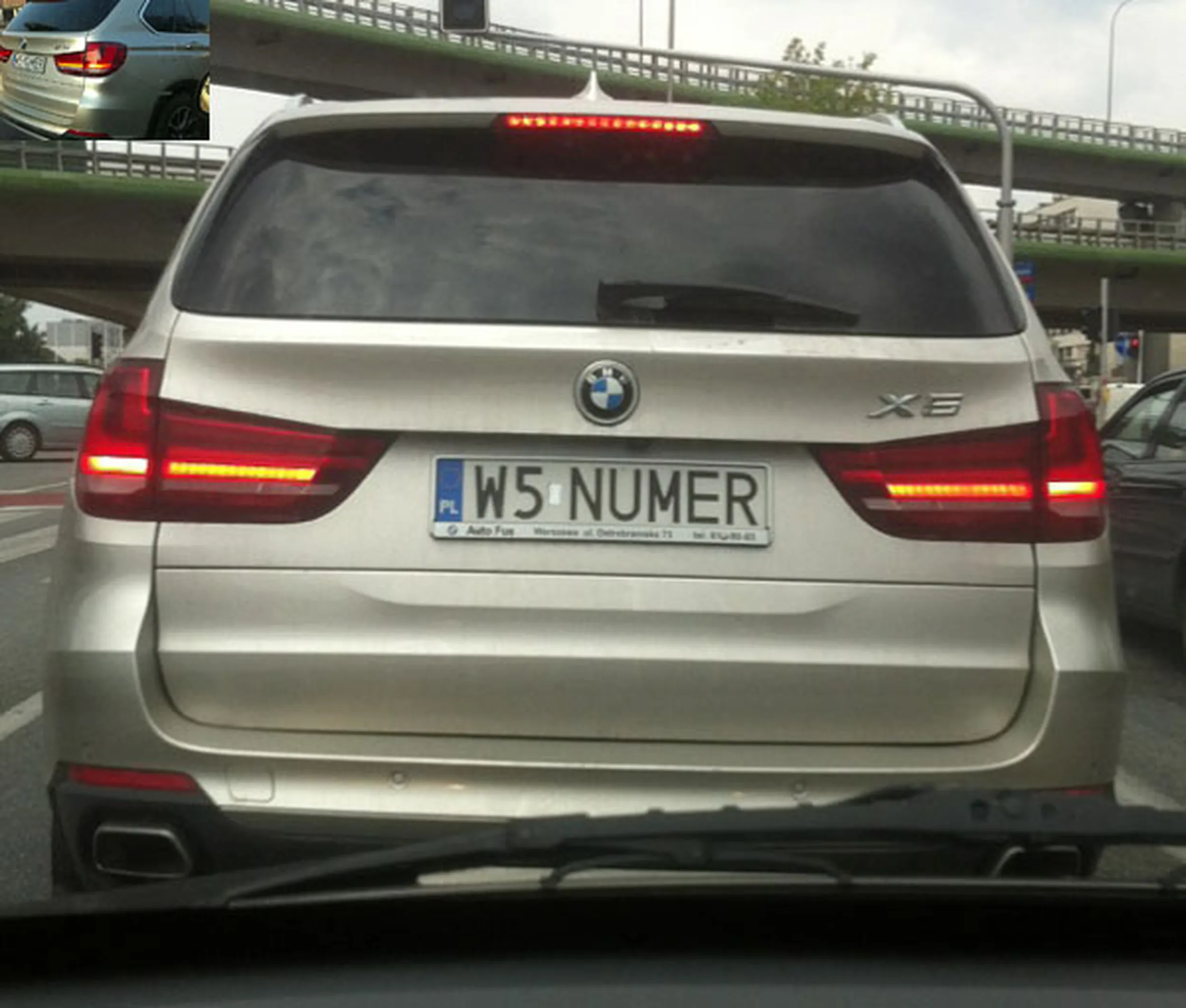 Fajny numer, blacha W5 NUMER