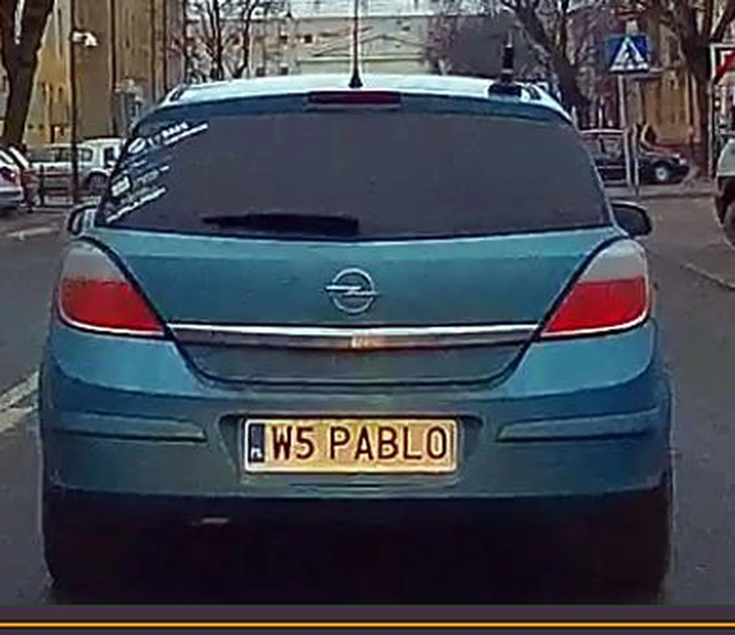 Fajny numer, blacha W5 PABLO
