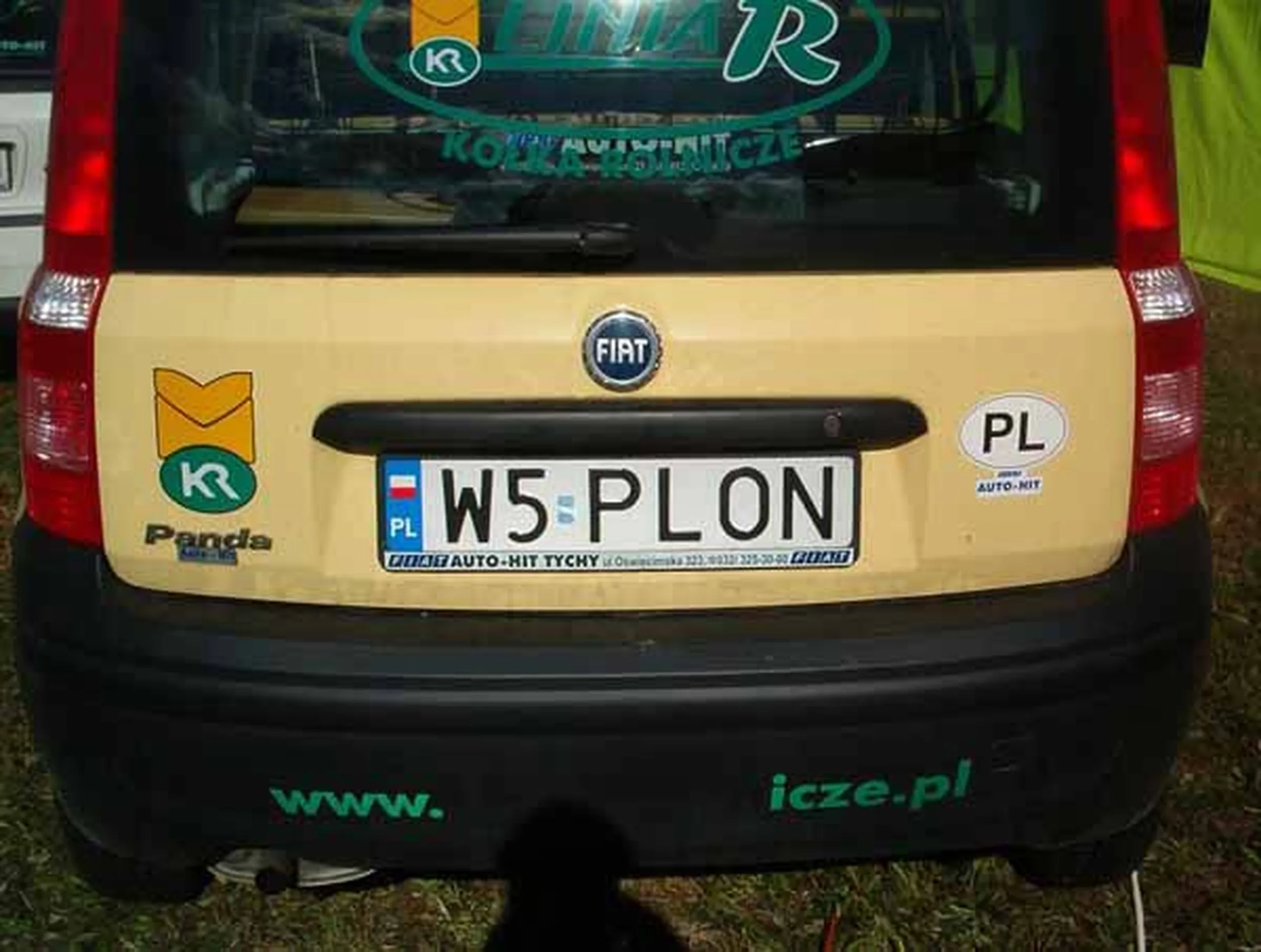 Fajny numer, blacha W5 PLON