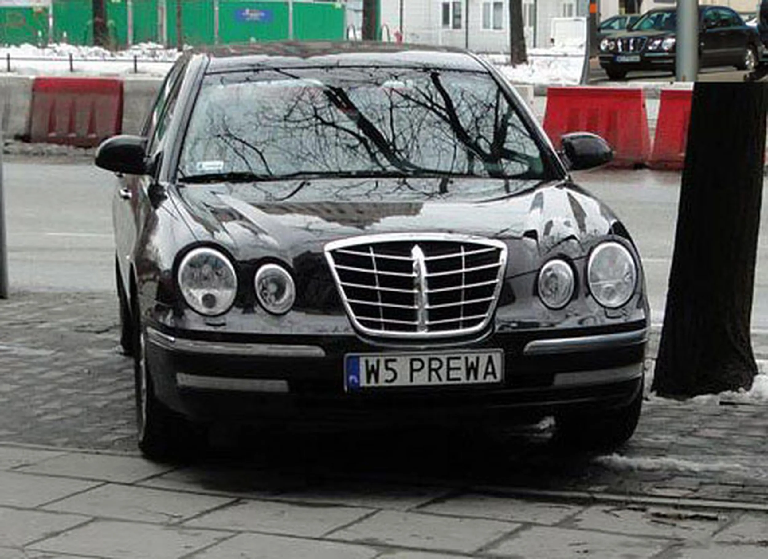 Fajny numer, blacha W5 PREWA